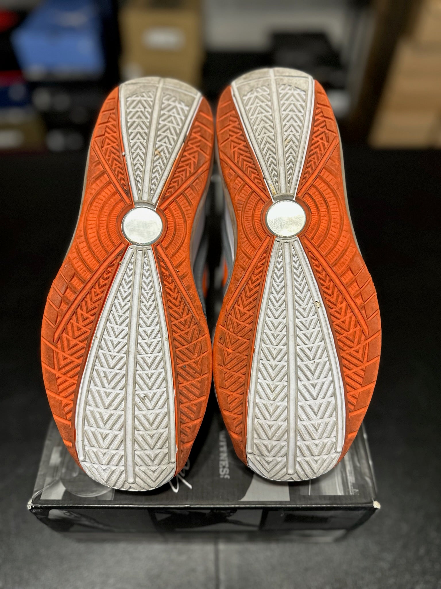 Size 9 - Air Max LeBron 7 Eastbay TB Orange