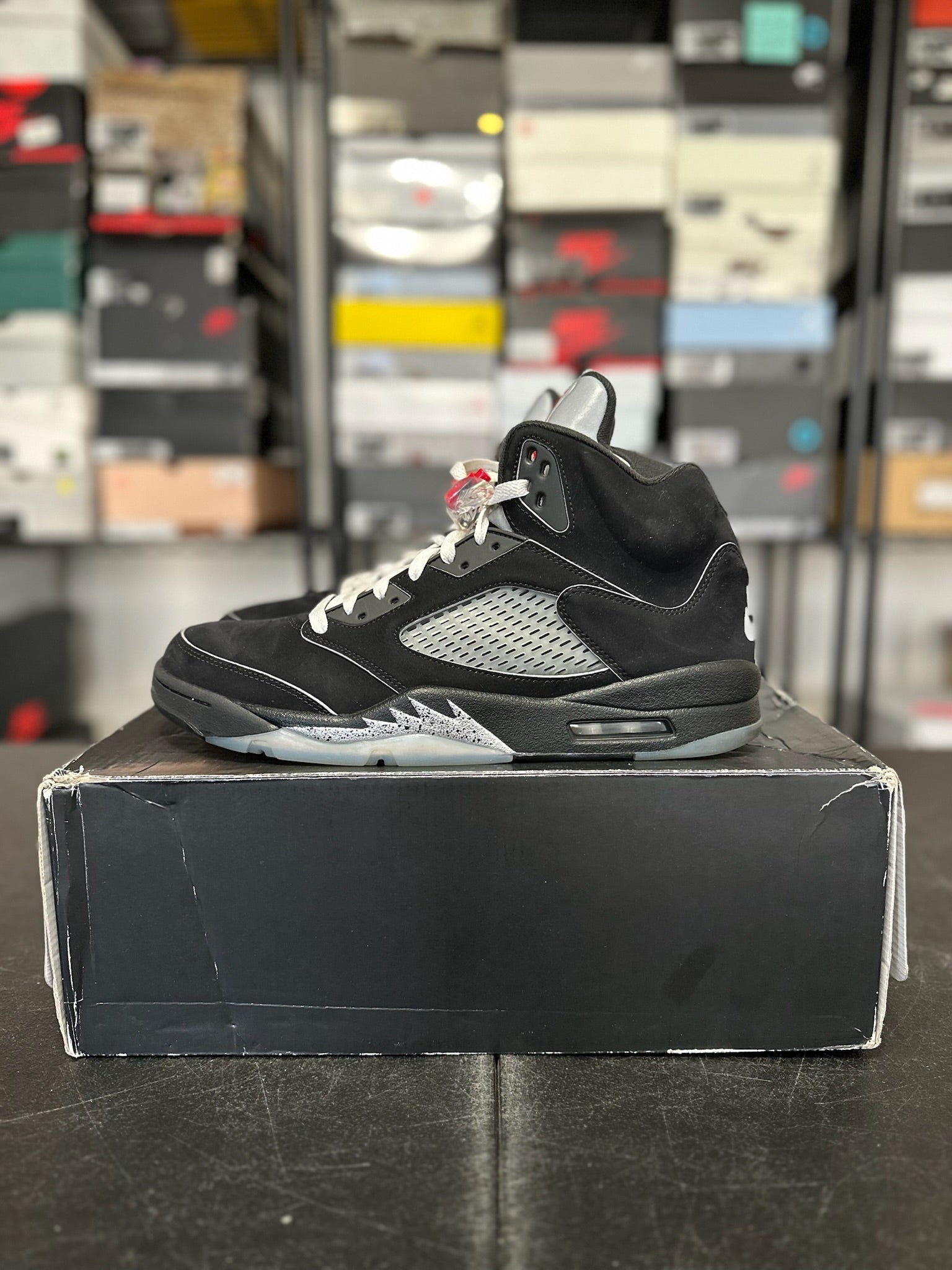 Size 13 - J5 Black Metallic Reimagined