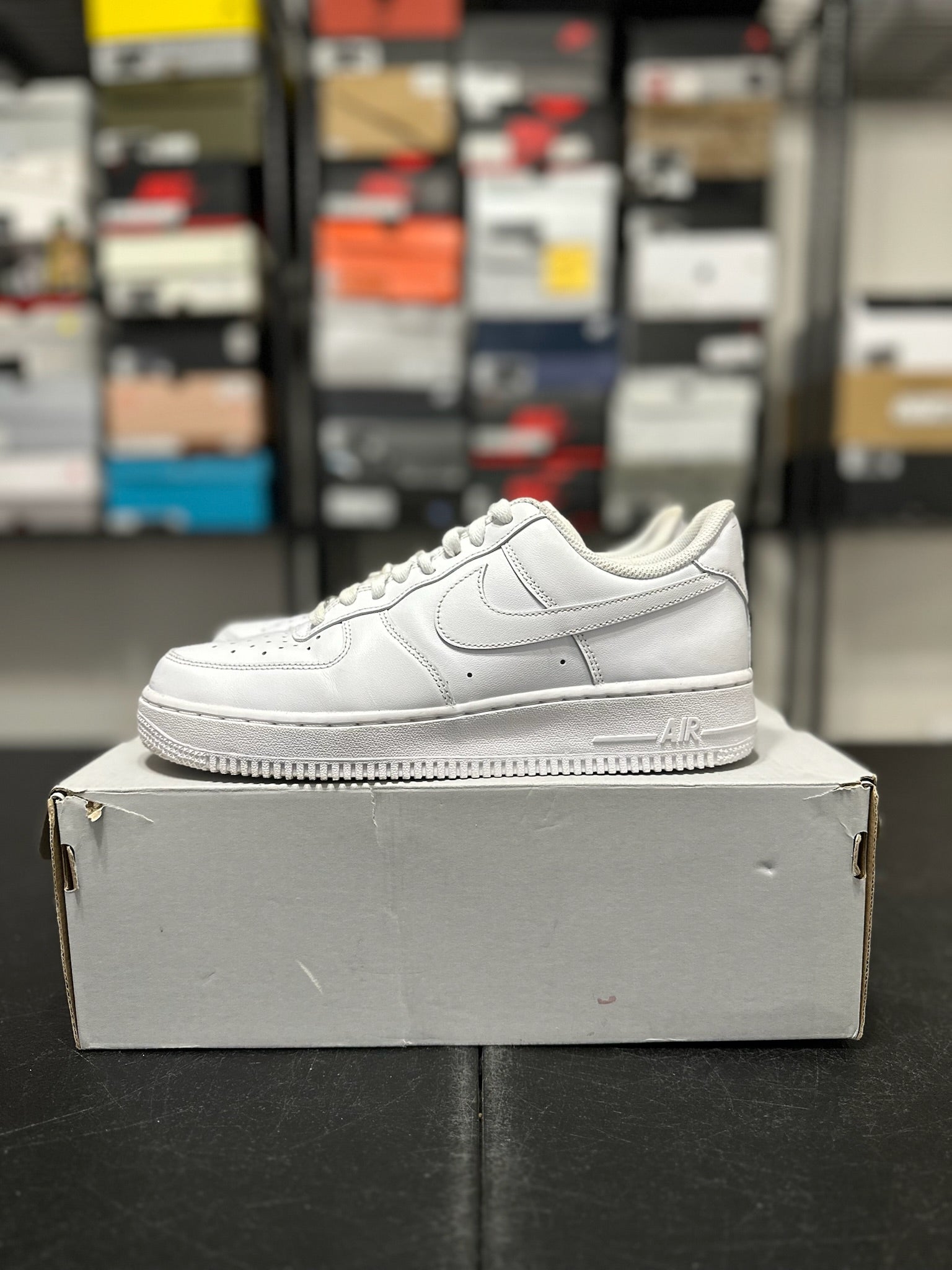 Size 7.5 - AF 1 White