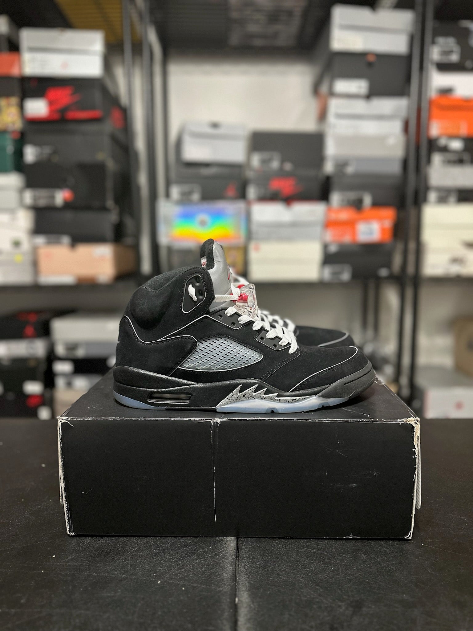 Size 11 - J5 Black Metallic Reimagined
