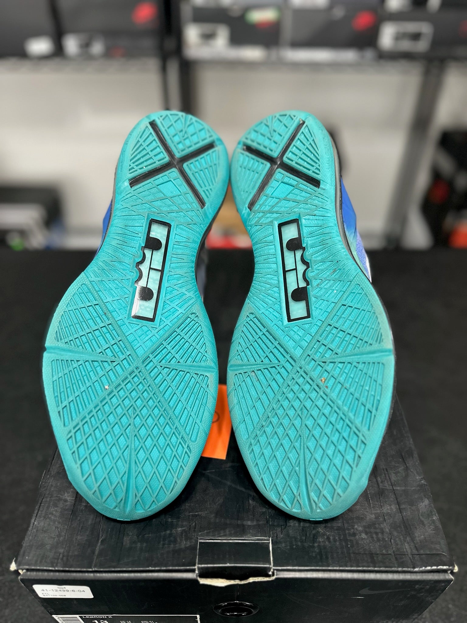 Size 13 - LeBron X re-entry
