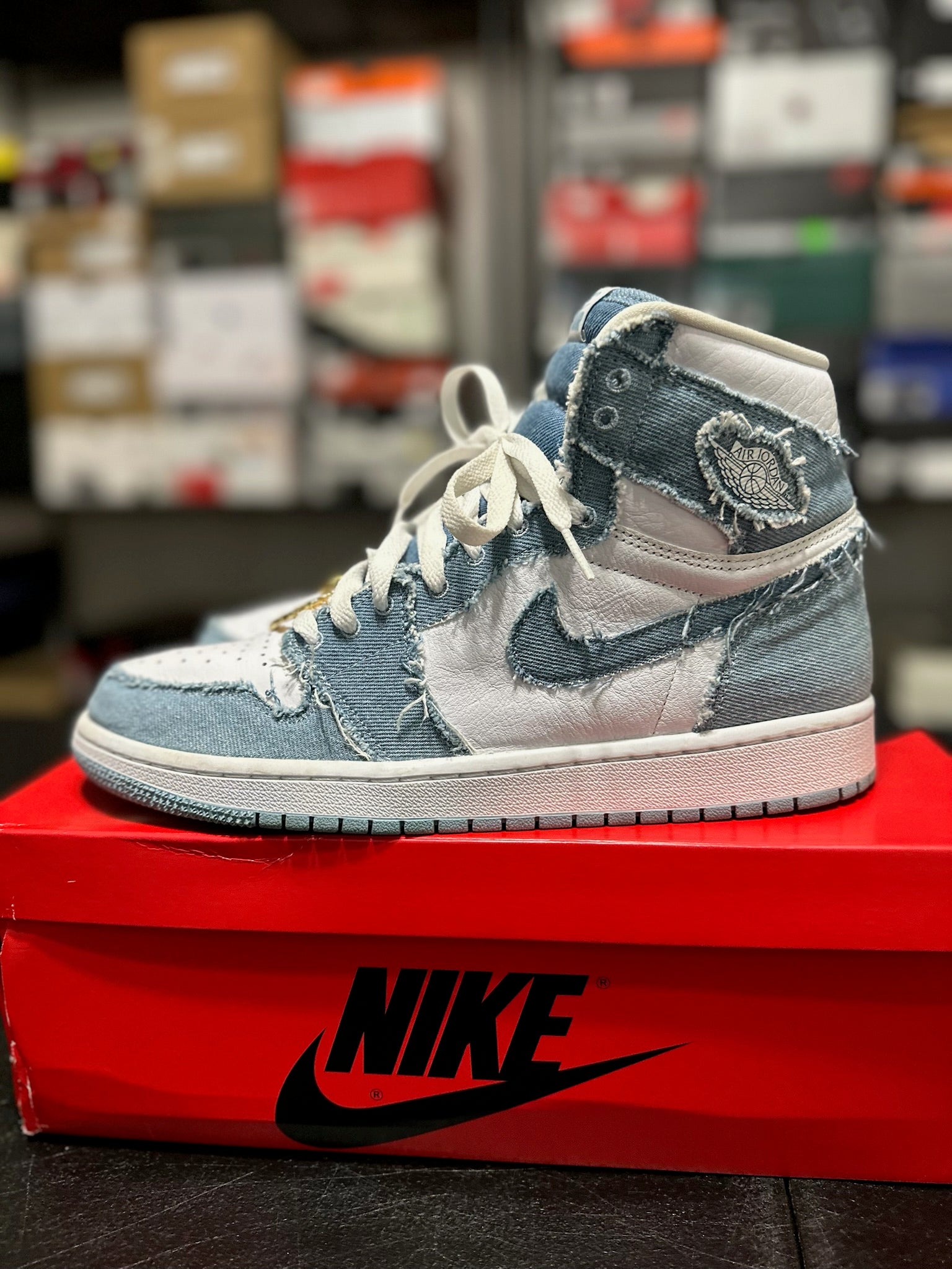 Size 10 - (11.5W) J1 High Denim