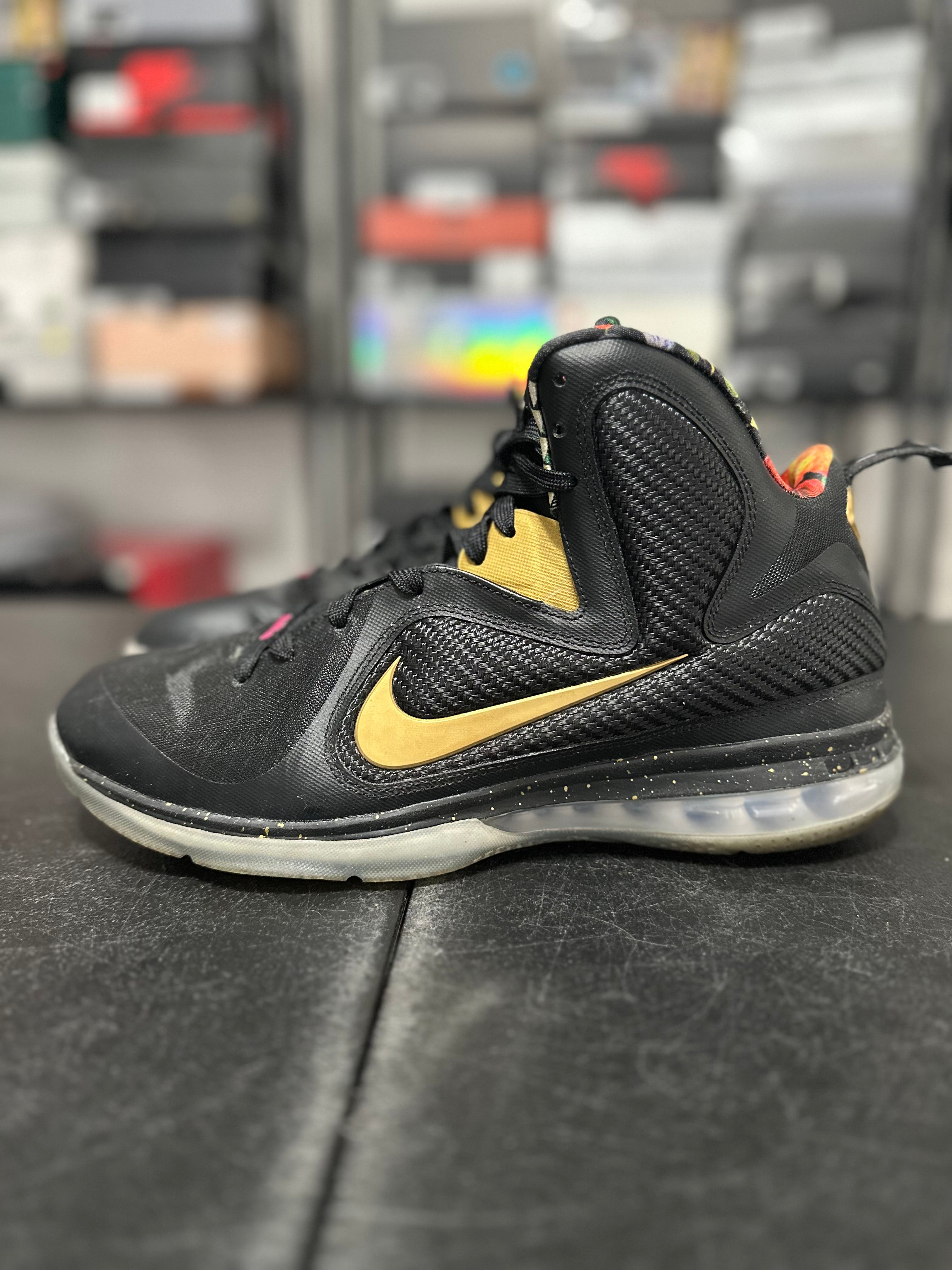 Size 11.5 - LeBron 9 watch the thrown