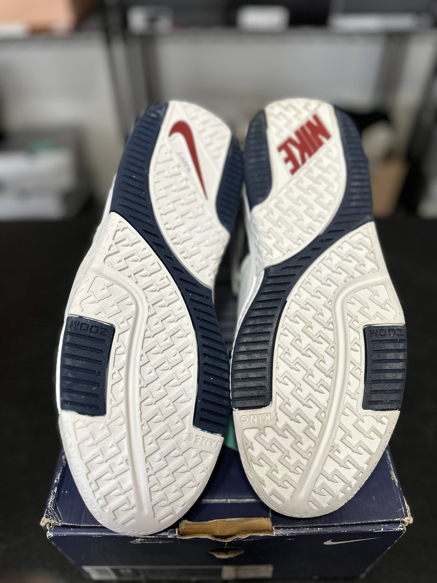 Size 13 - LeBron Zoom 2 Midnight Navy