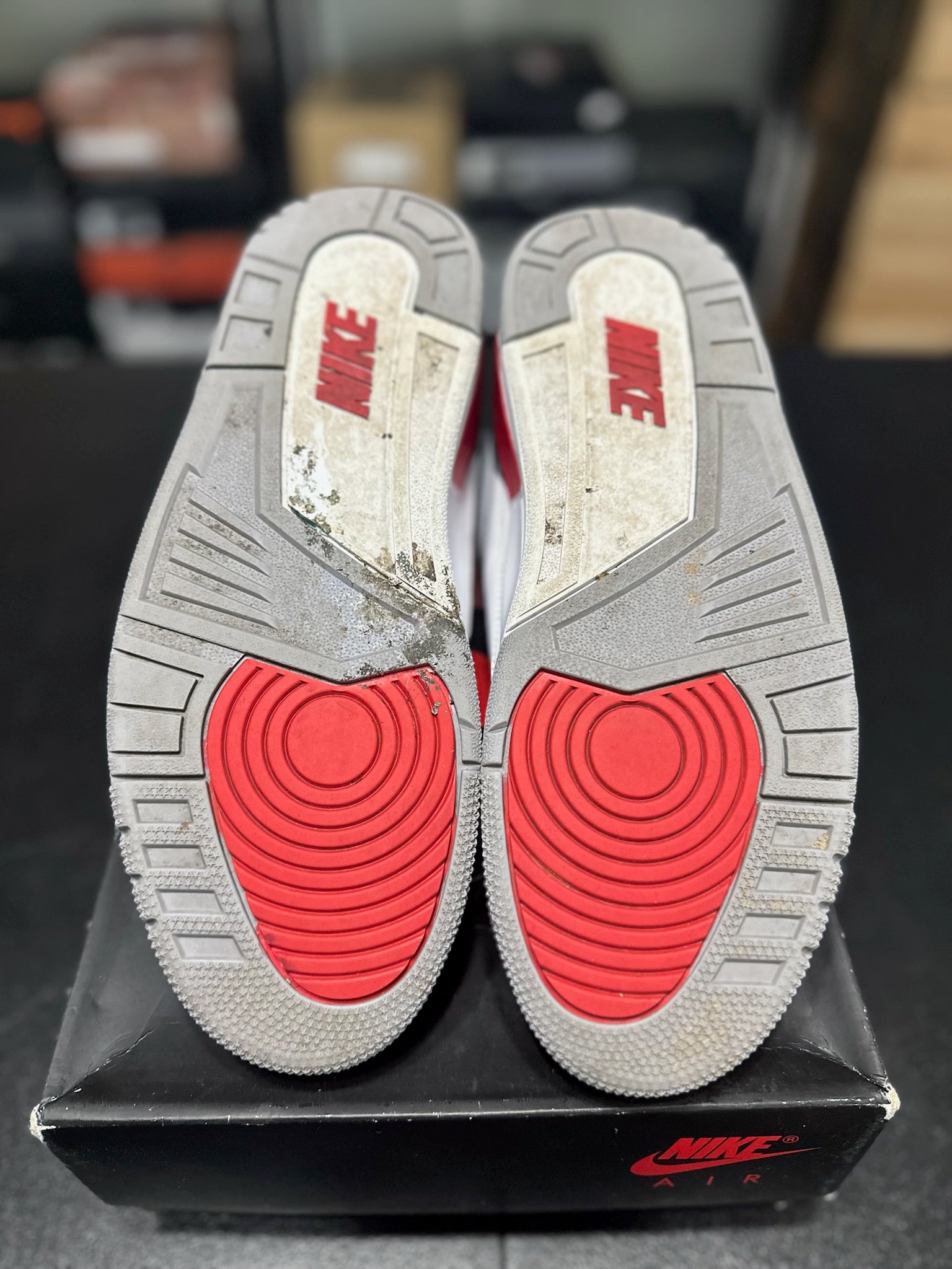 Size 9 - J3 Fire Red