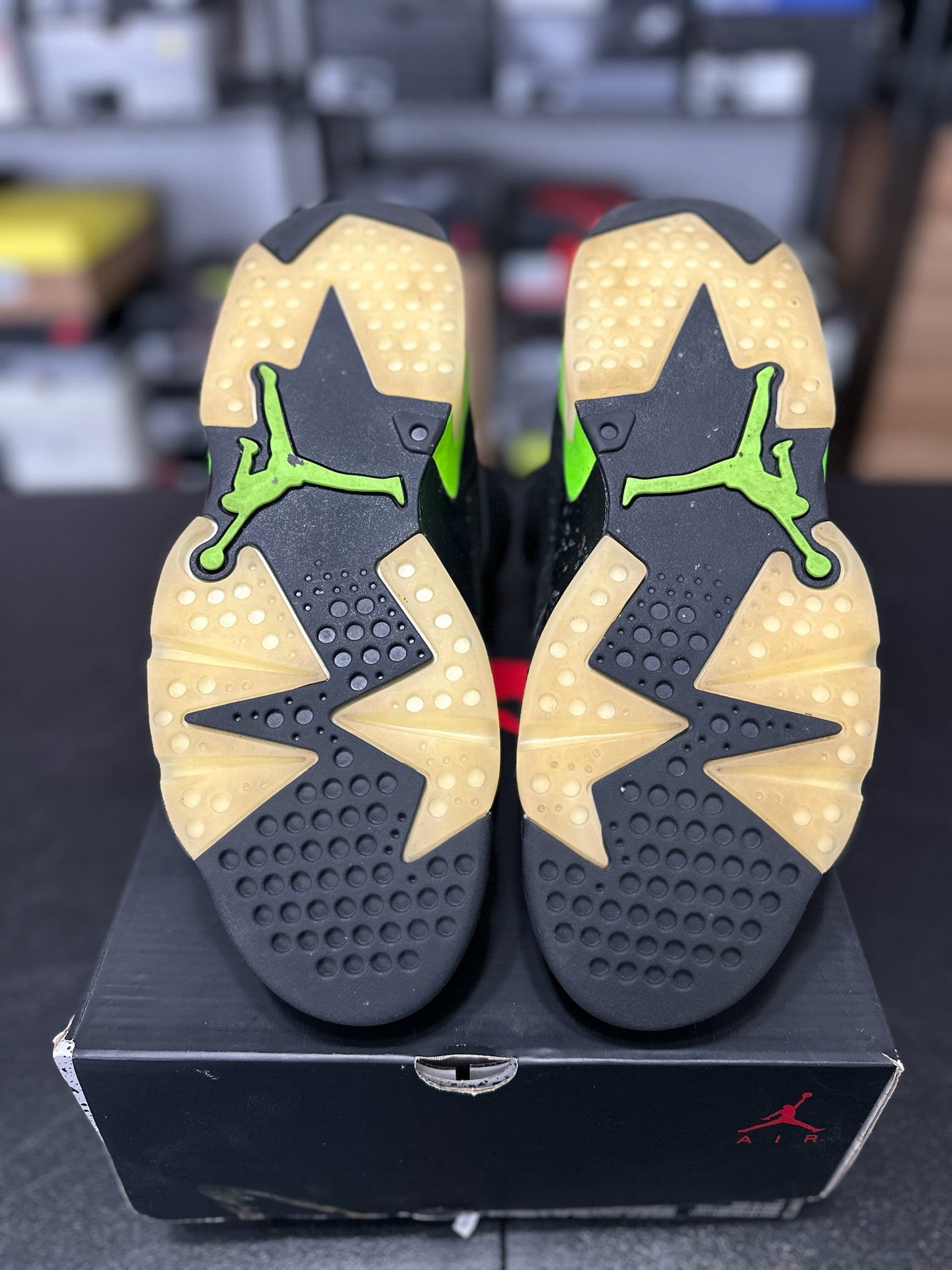 Size 8.5 - J6 Electric Green