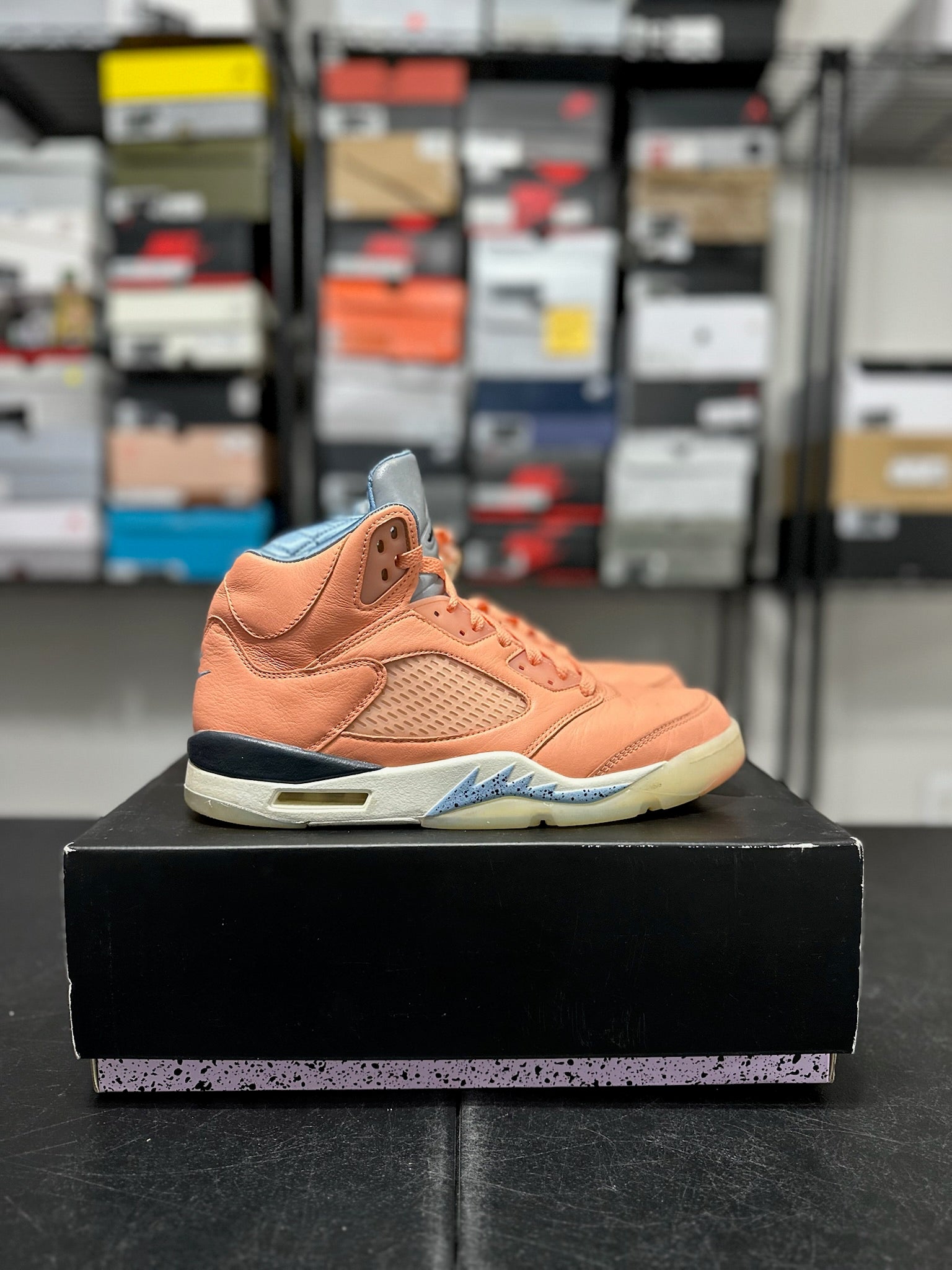 Size 9.5 - J5 DJ Khaled We The Best Crimson Bliss