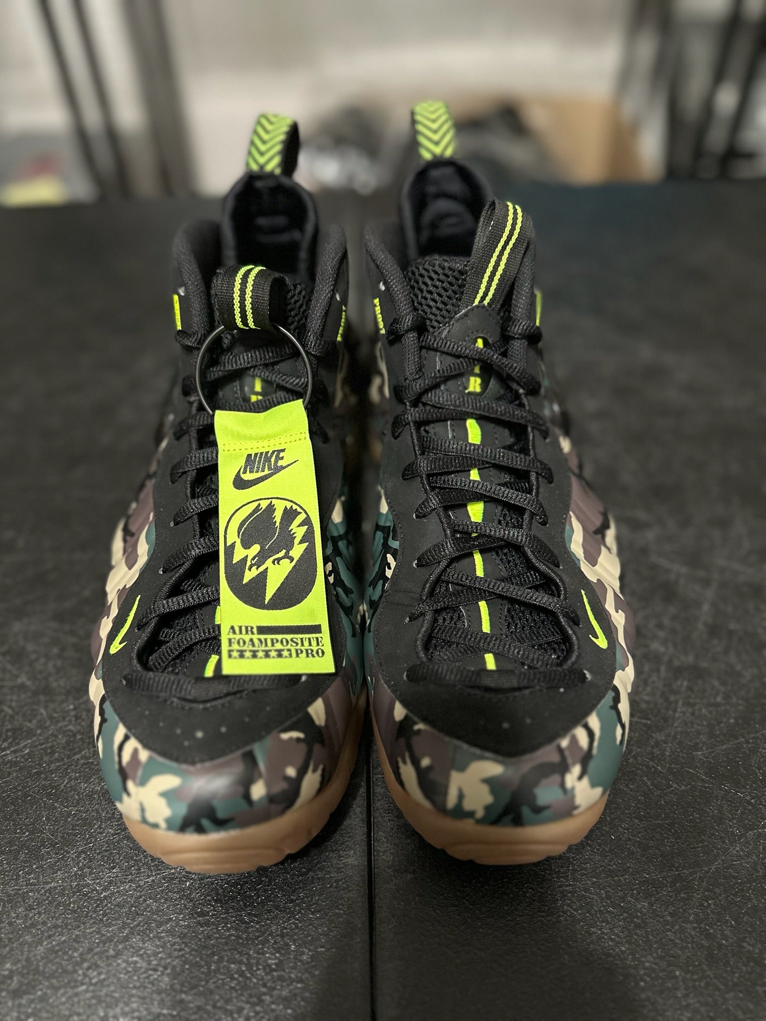 Size 13 - Foamposite Pro Army Camo