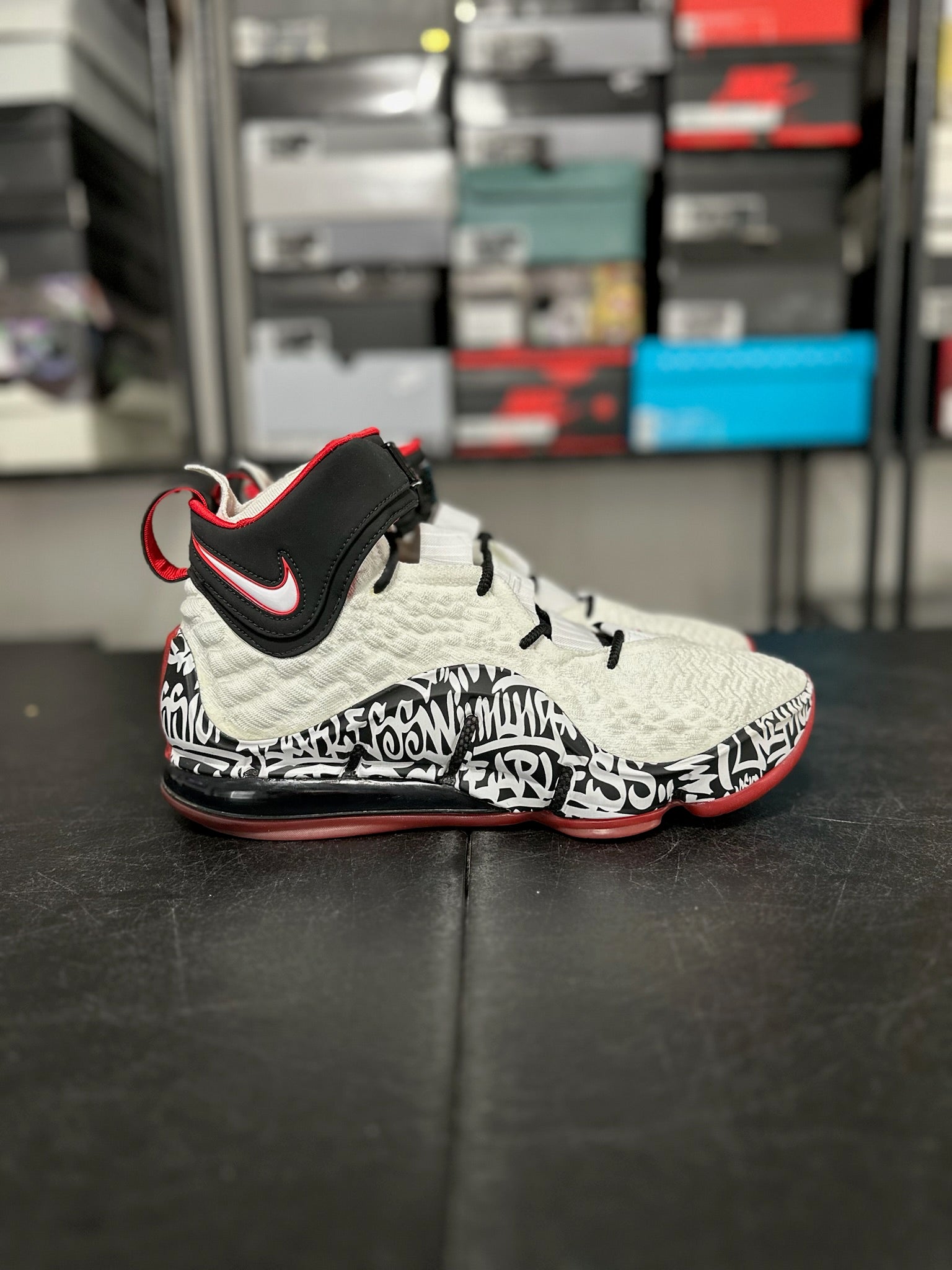 Size 11 - LeBron 17 Graffiti