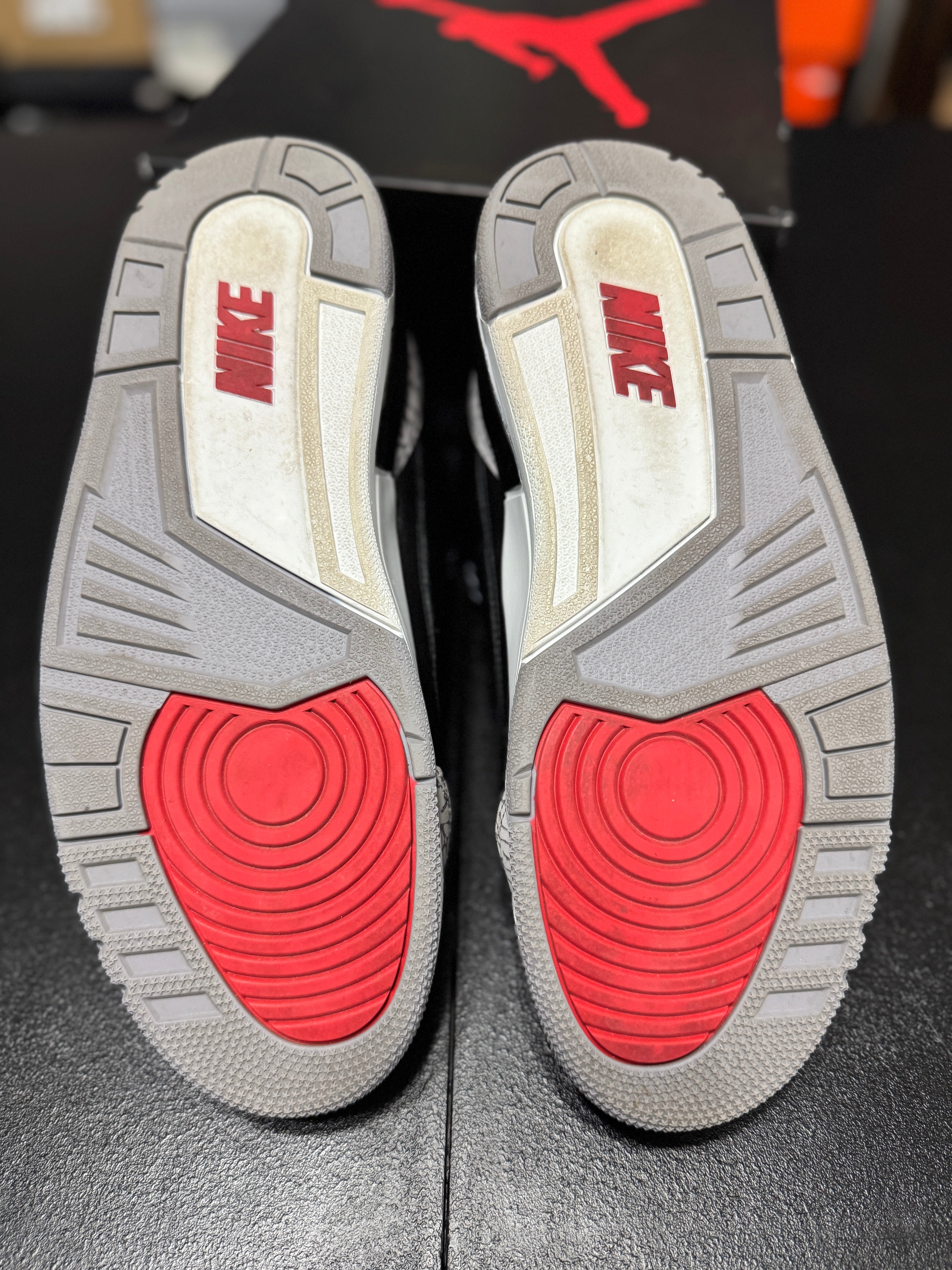 Size 10.5 - J3 black cement reimagined