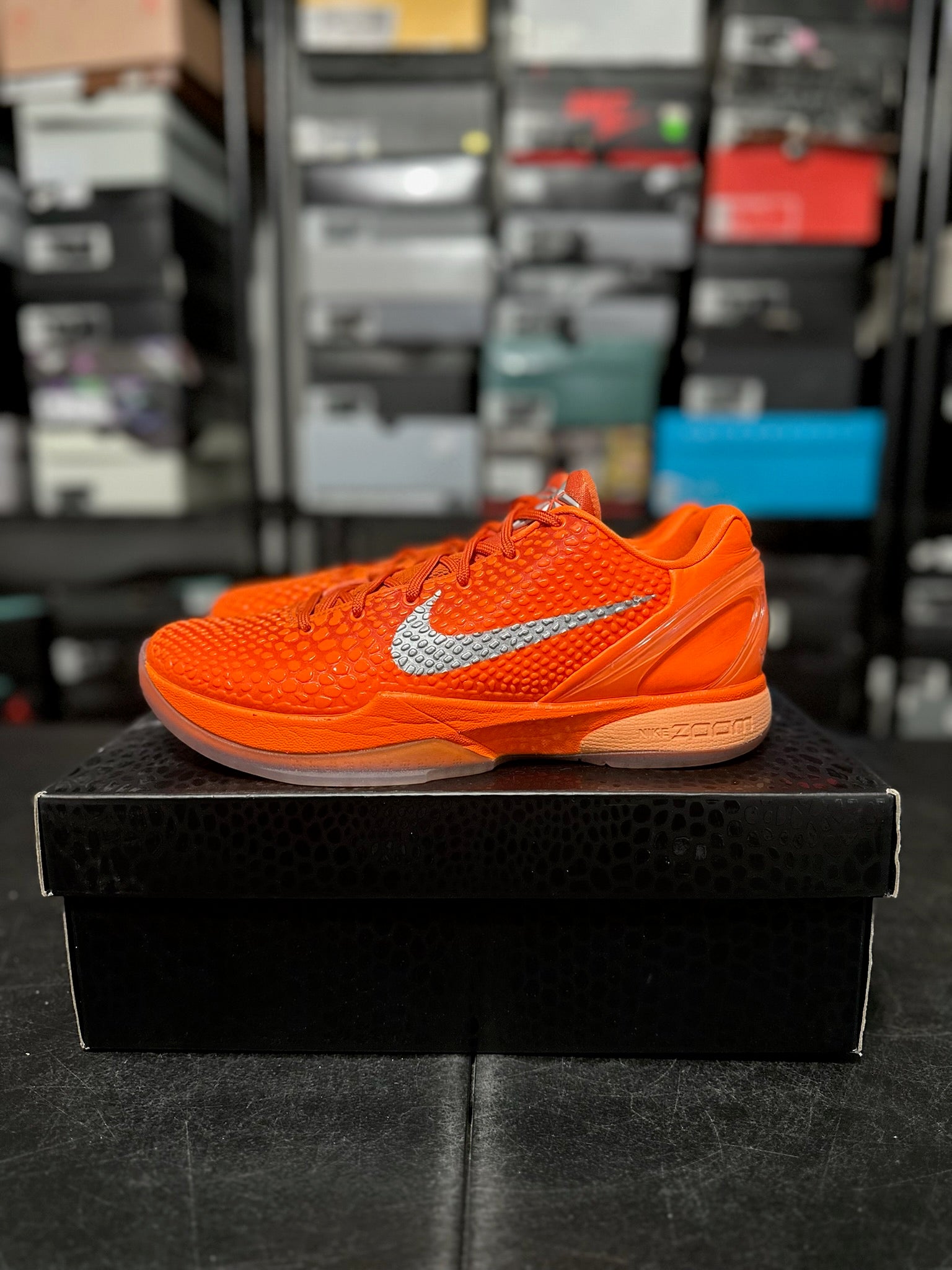 Size 9.5 - Kobe 6 Protro Total Orange