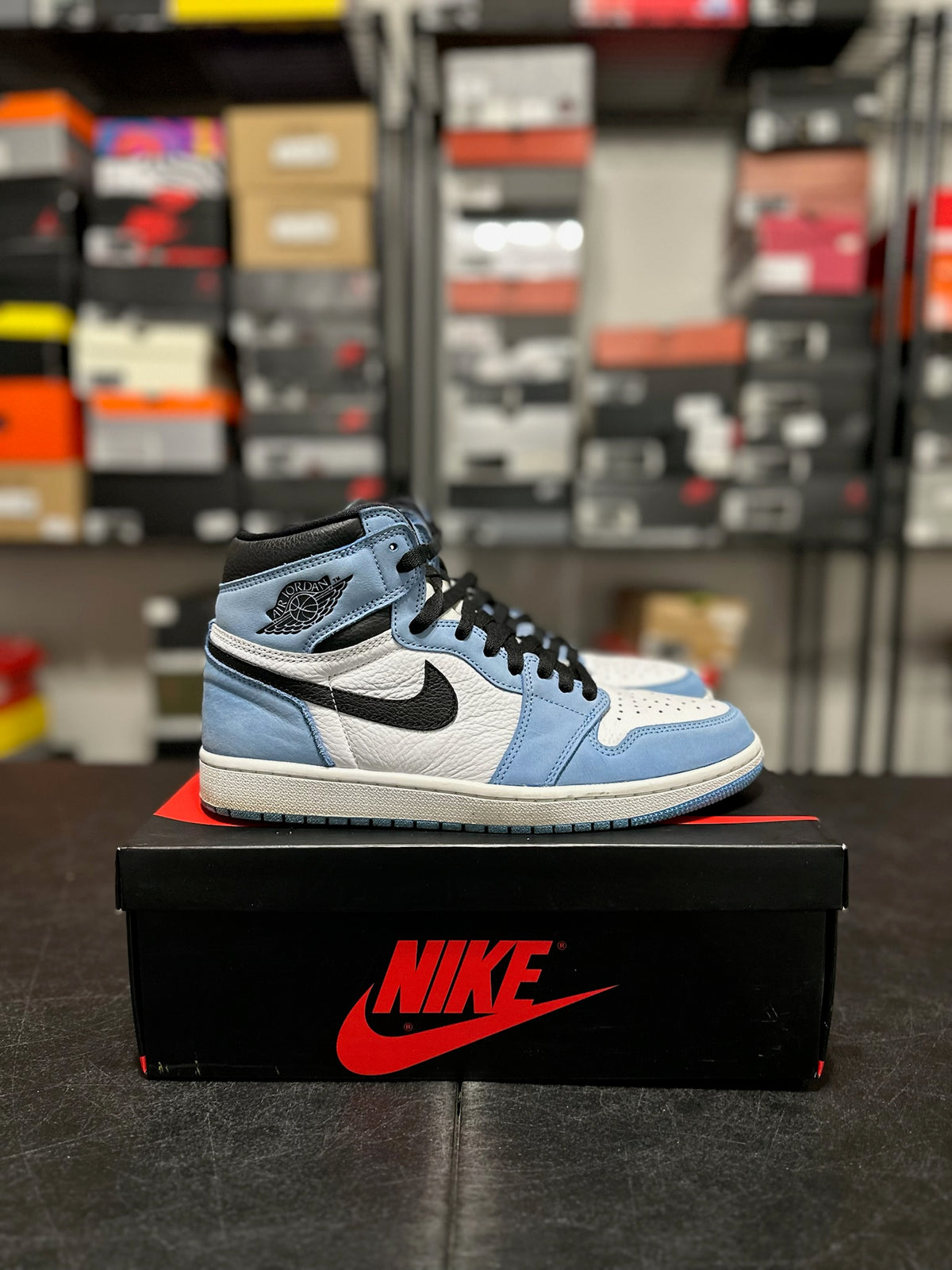 Size 9.5 - J1 High University Blue
