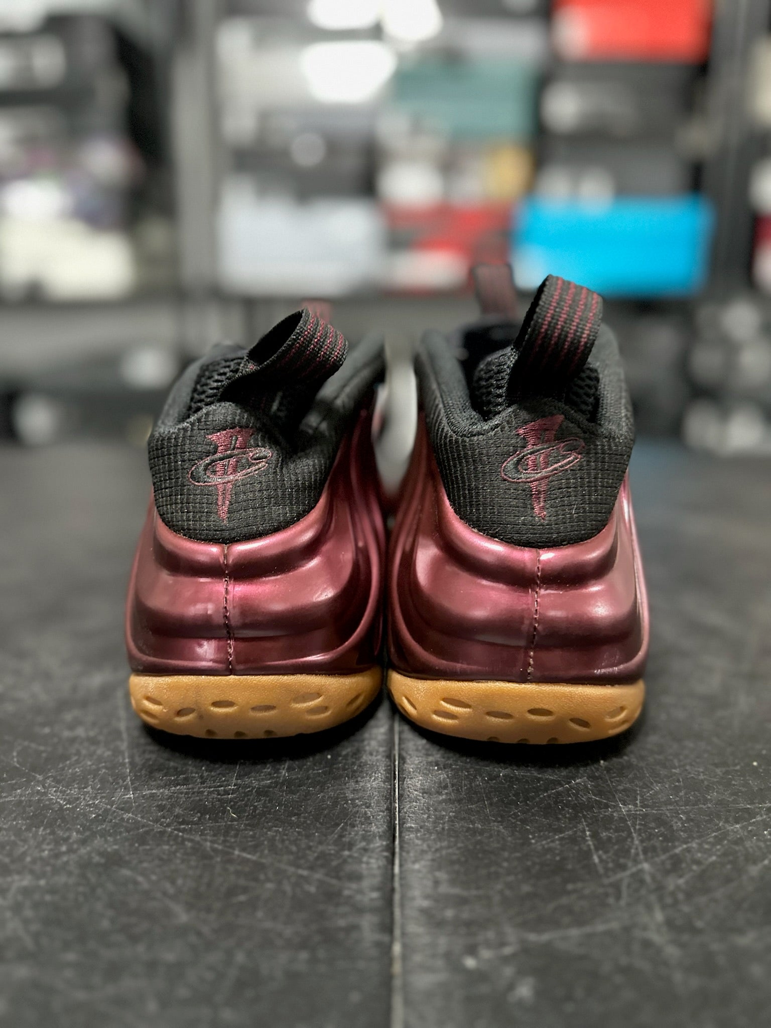 Size 13 - Foamposite 1 Maroon