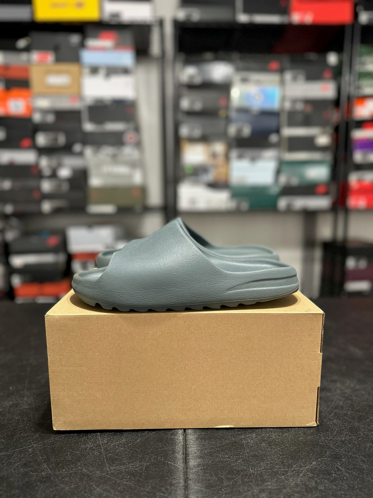 Size 11 - adidas Yzy size slate marine