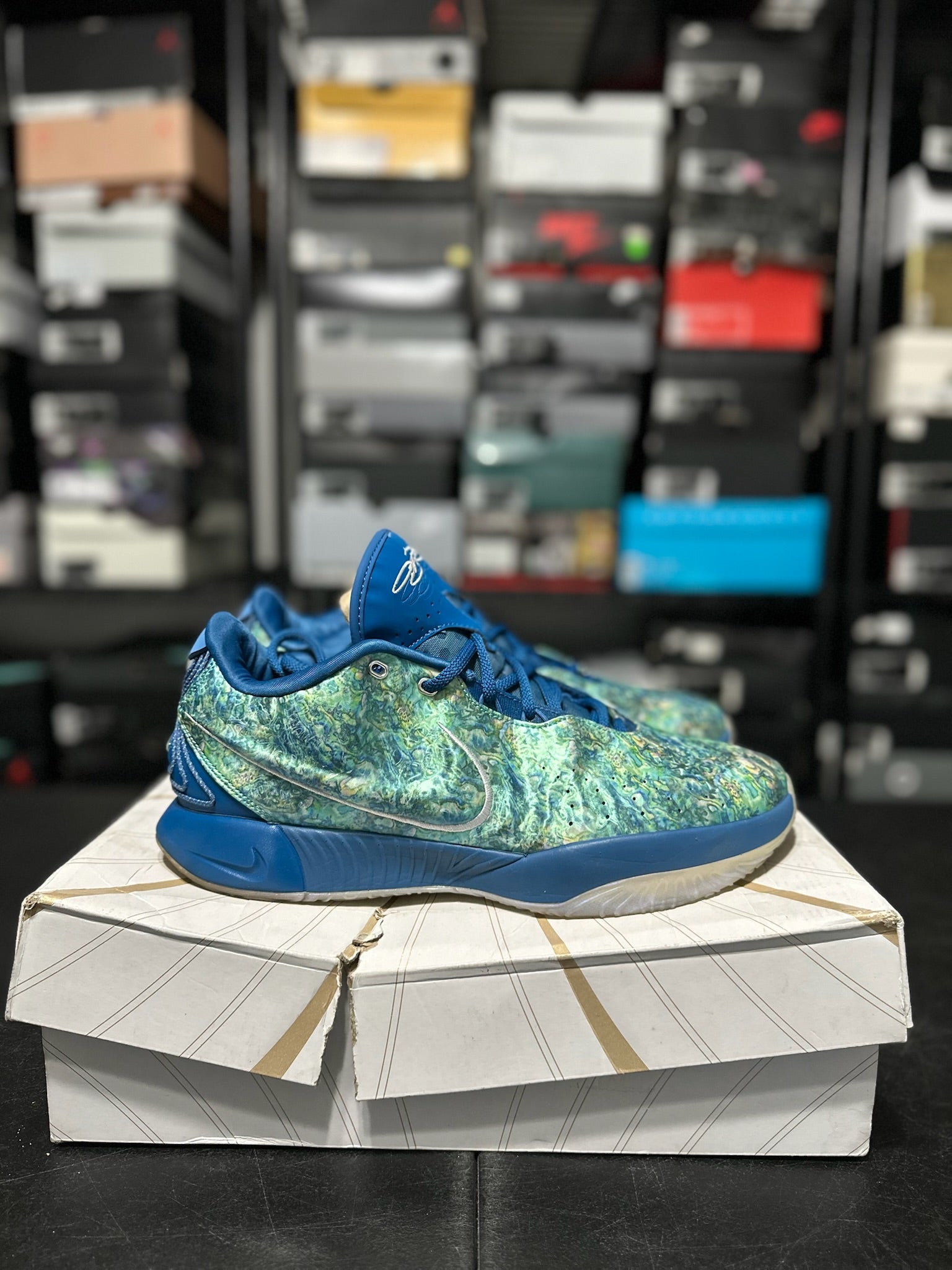 Size 13 - LeBron 21 Abalone
