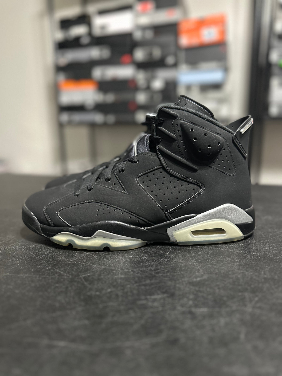 Size 12 - J6 Black Chrome