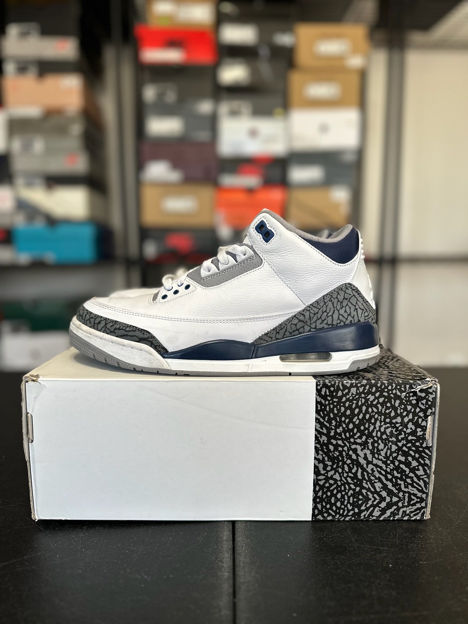 Size 9.5 - J3 Midnight Navy