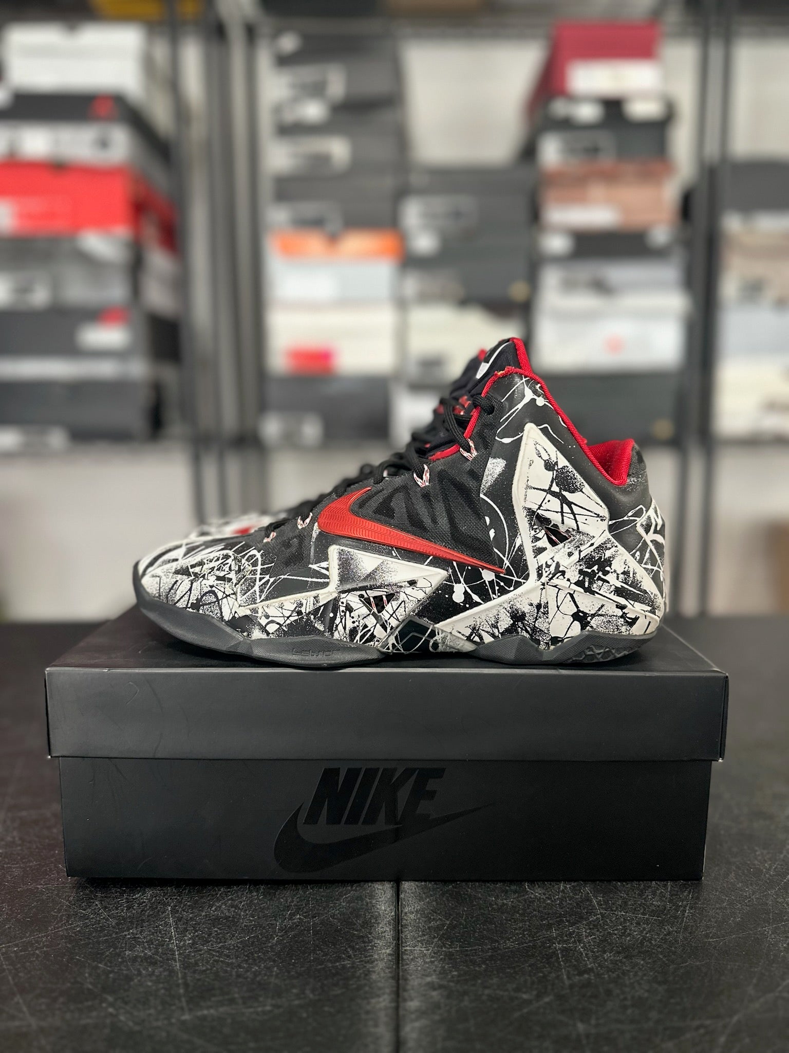 Size 9 - LeBron 11 Graffiti