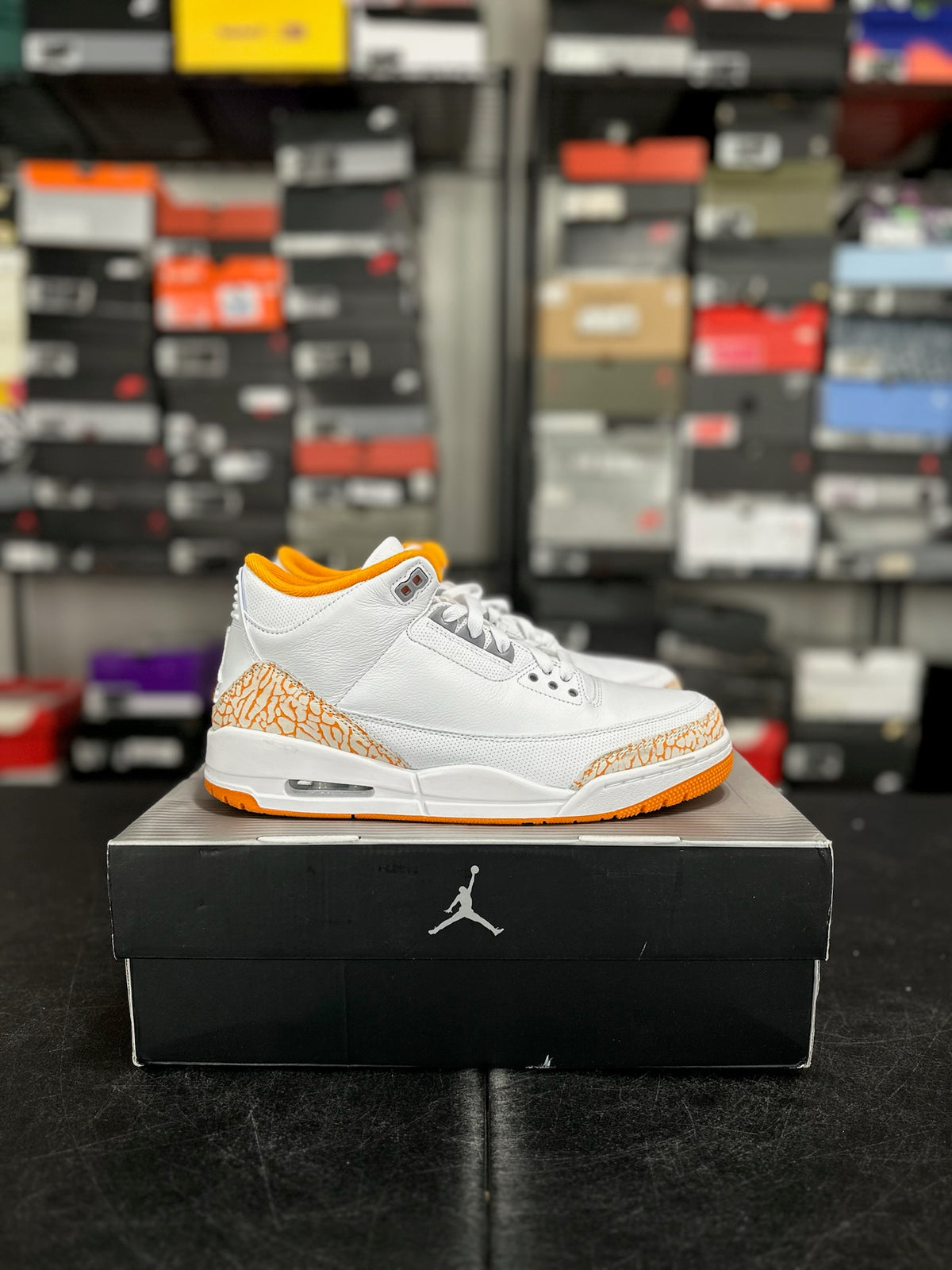Size 9.5 - (11W) j3 orange citrus