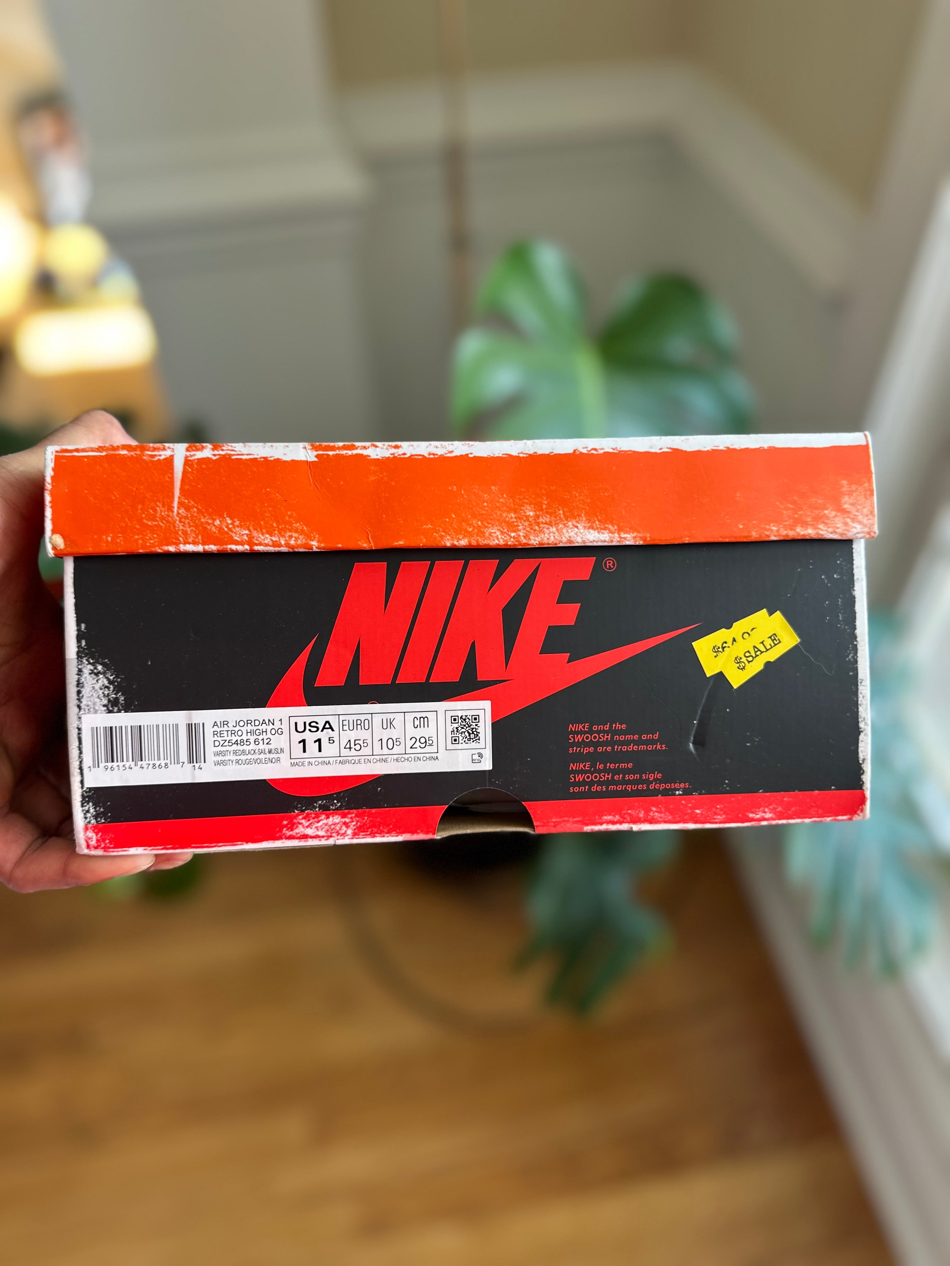 Size 11.5 - J1 lost and found