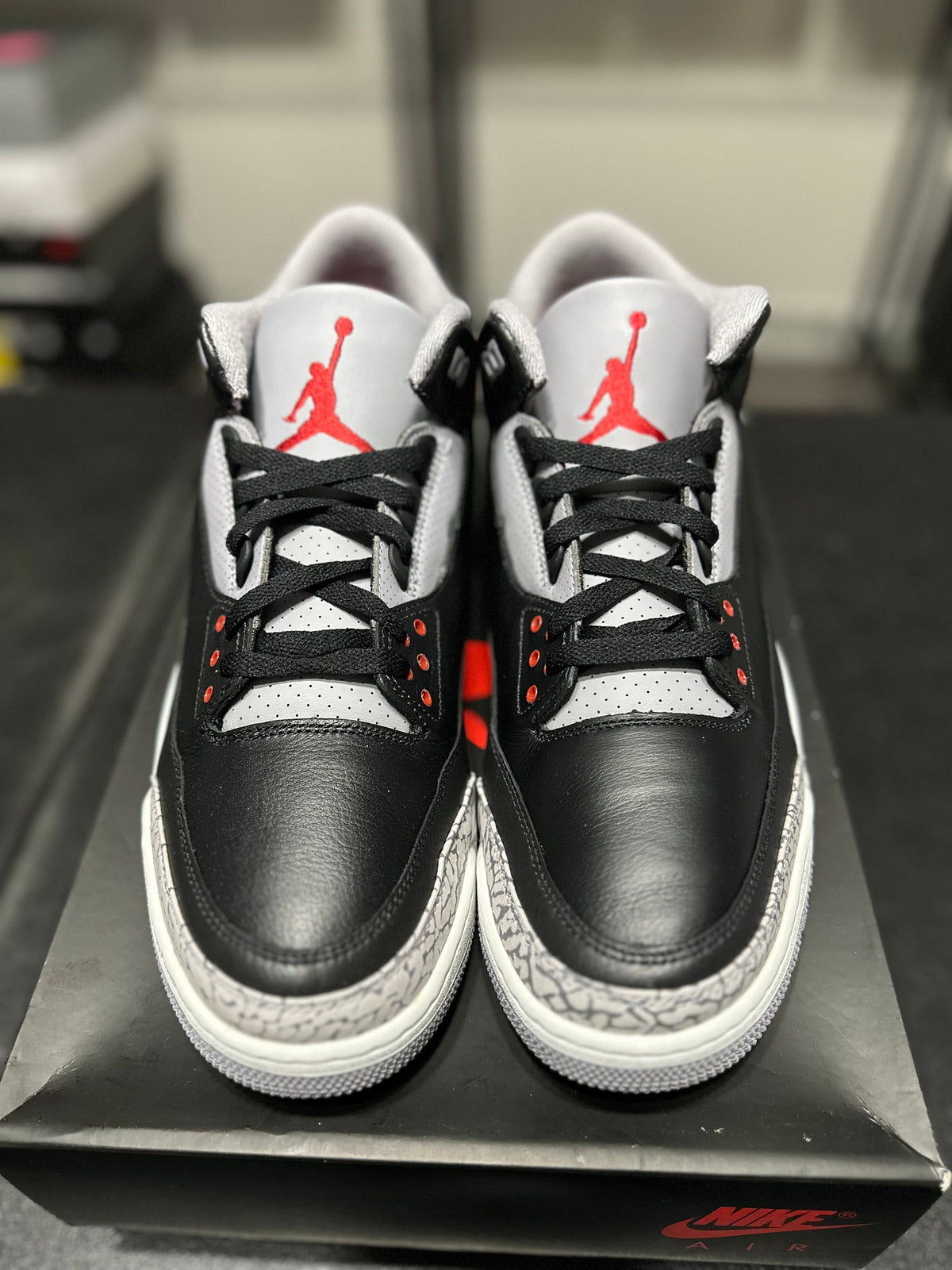 Size 14 - J3 Black cement reimagined