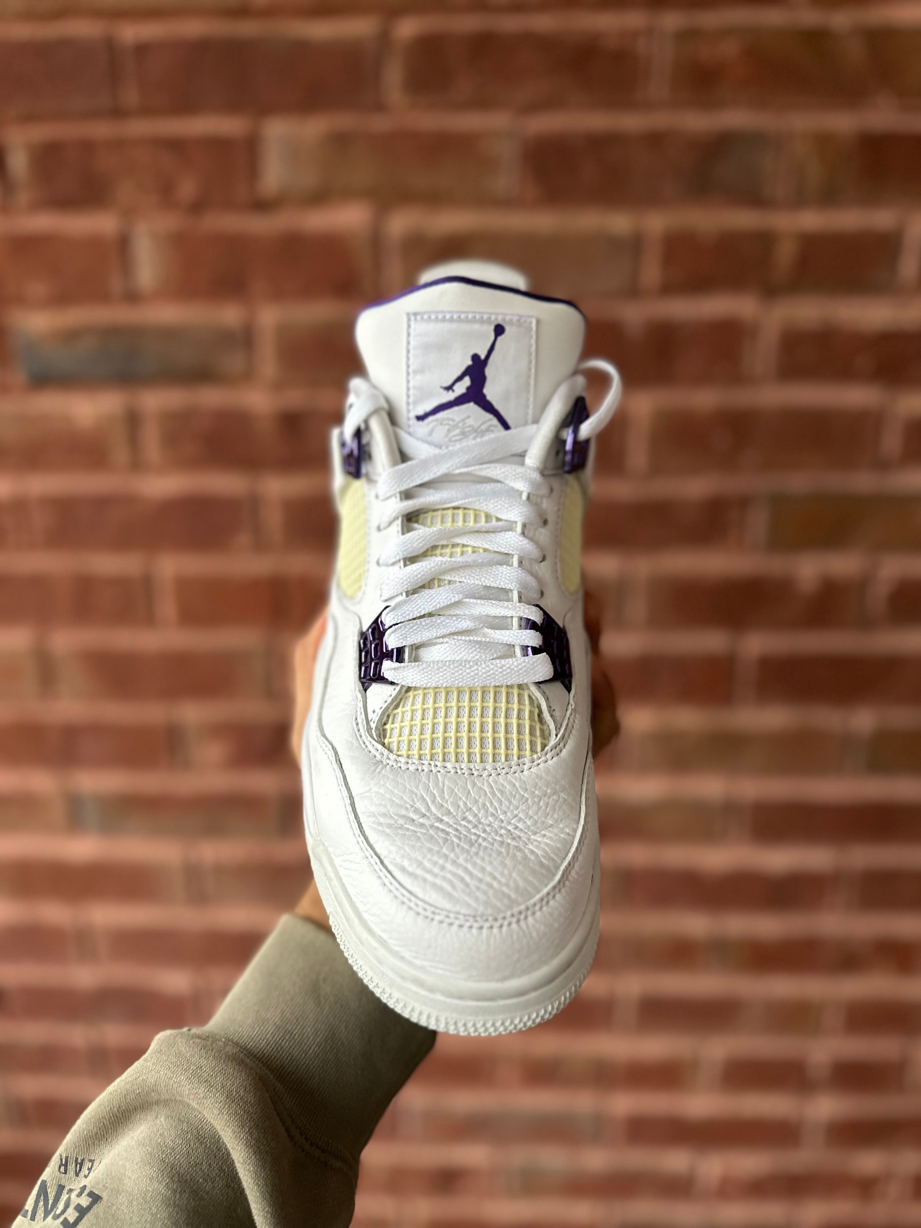 Size 10.5 - J4 purple metallic