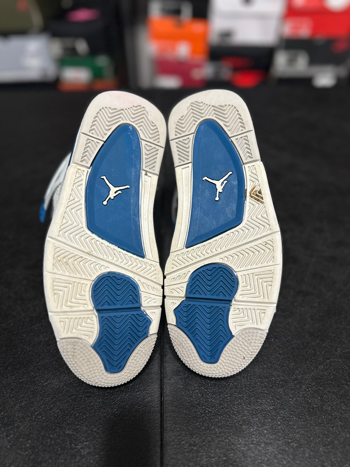Size 5.5y - J4 military blue