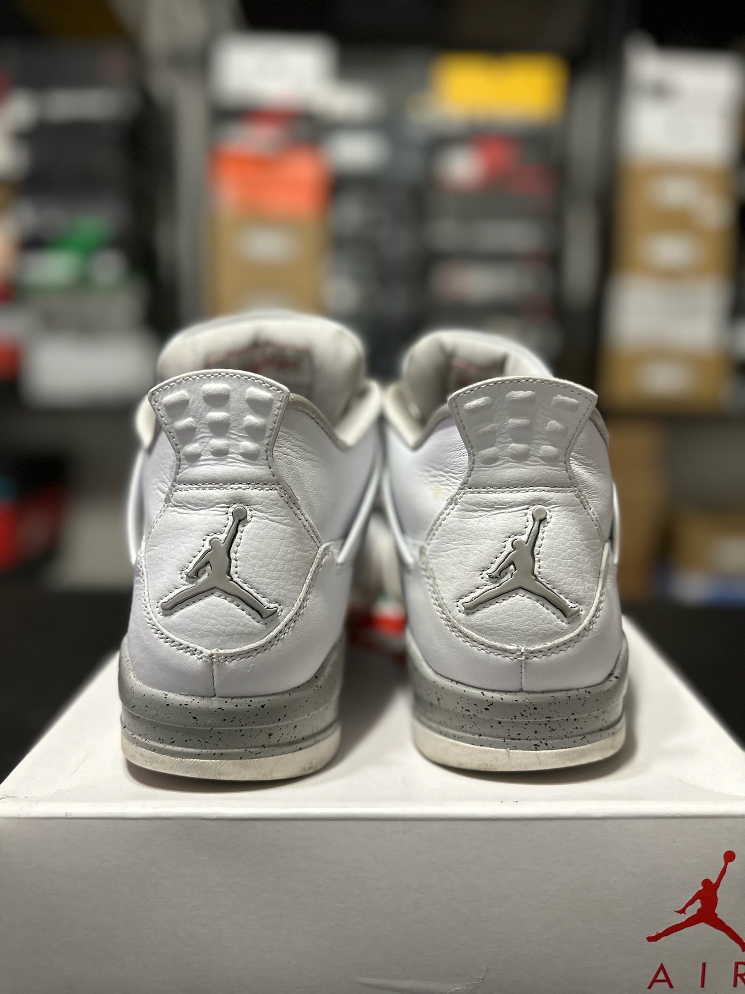 Size 10.5 - J4 White Oreo