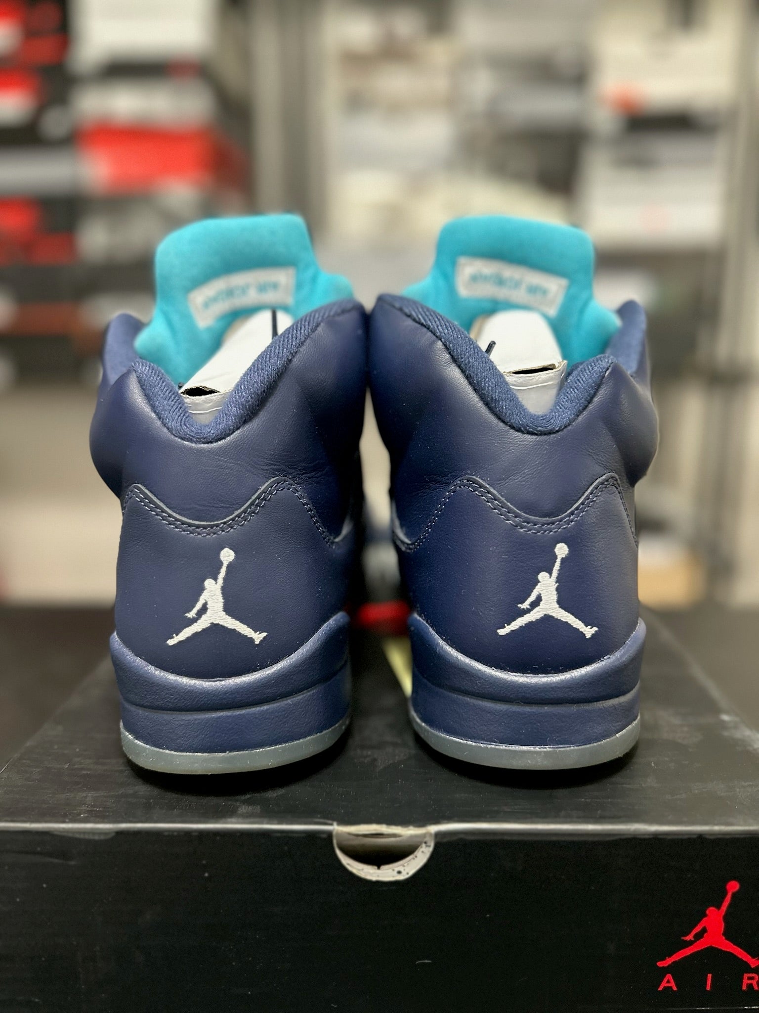 Size 10.5 - J5 Blue Suede