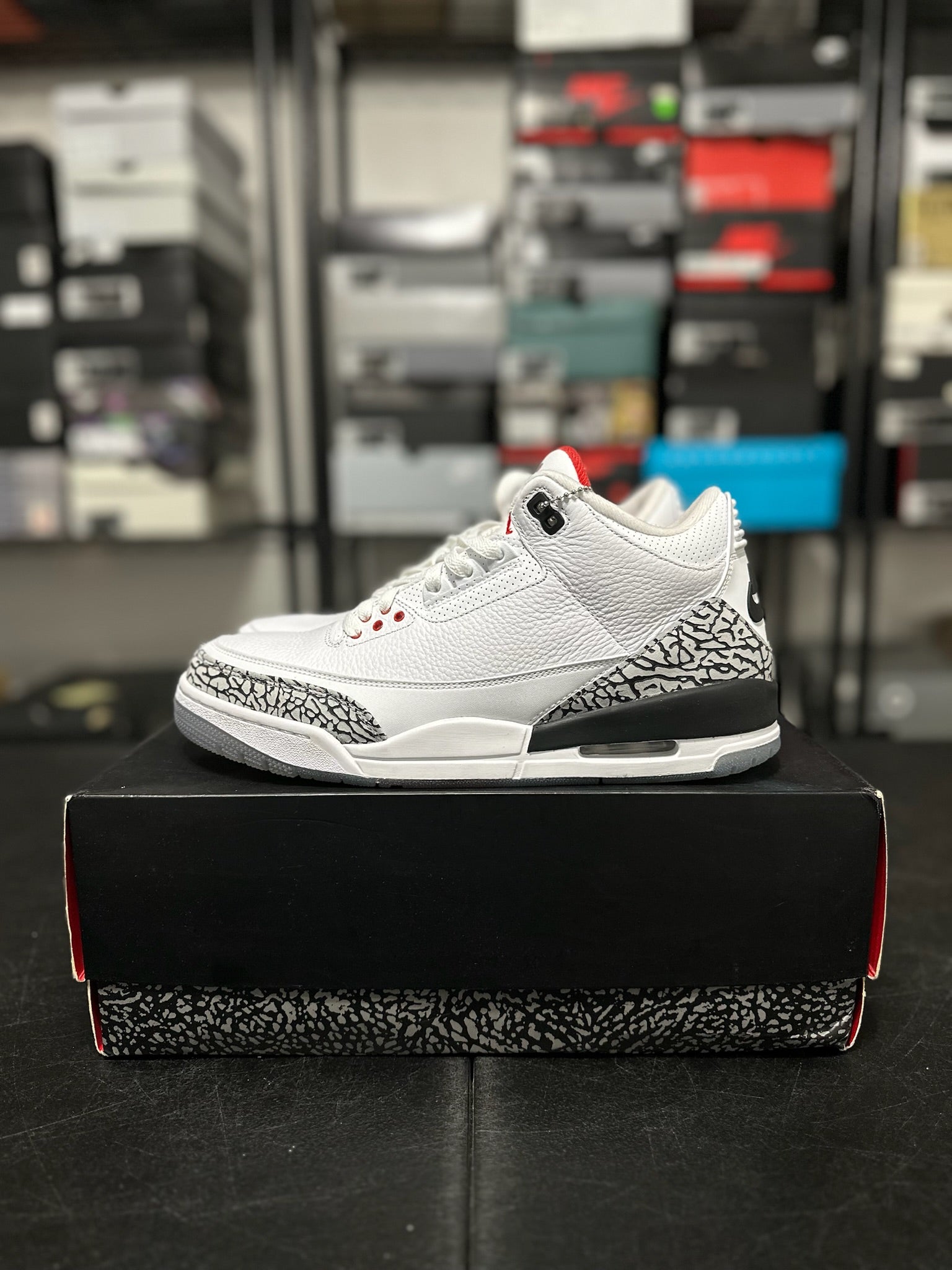 Size 10.5 - J3 Free Throw Line White Cement
