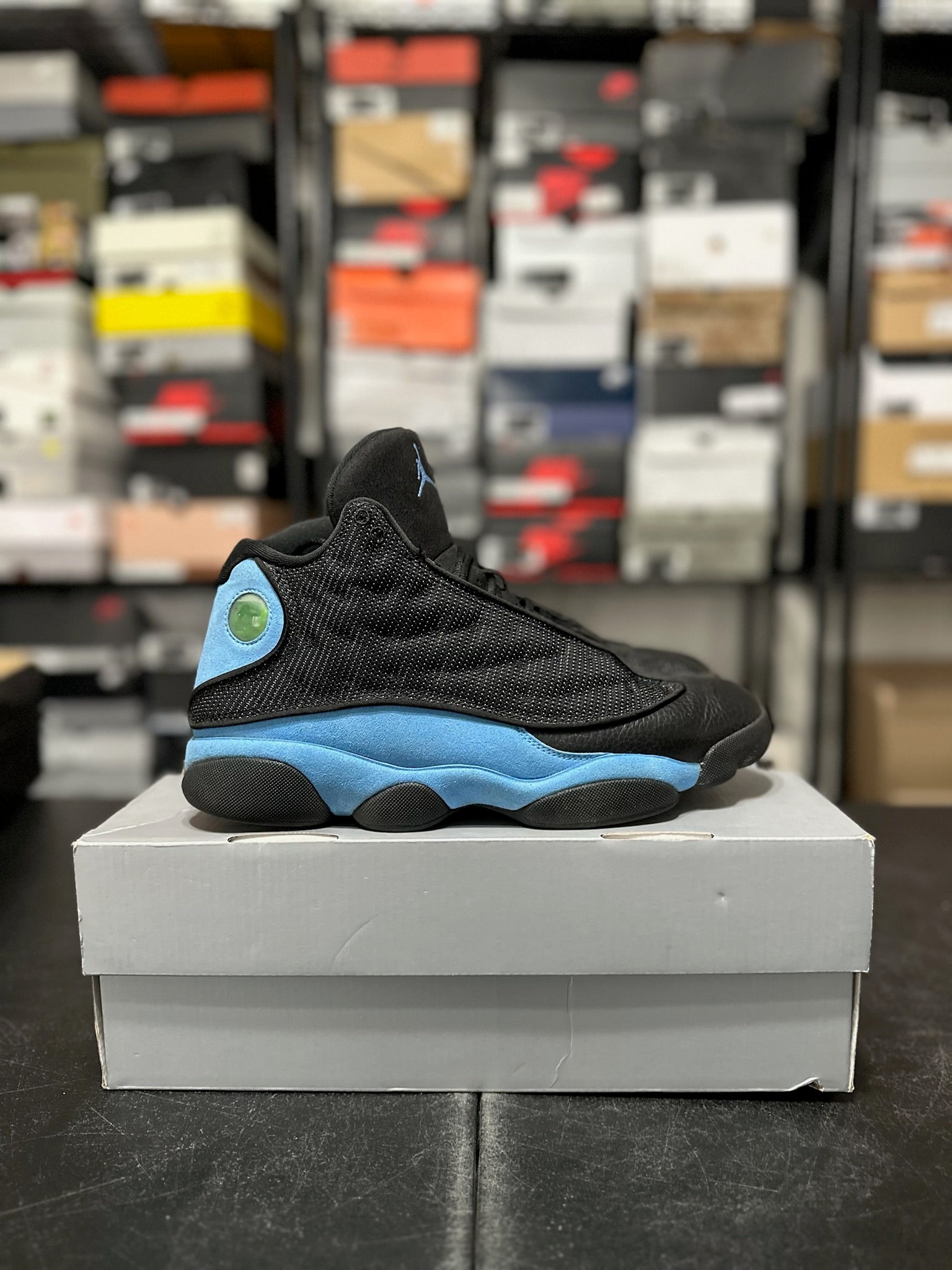 Size 11 - J13 Black University Blue