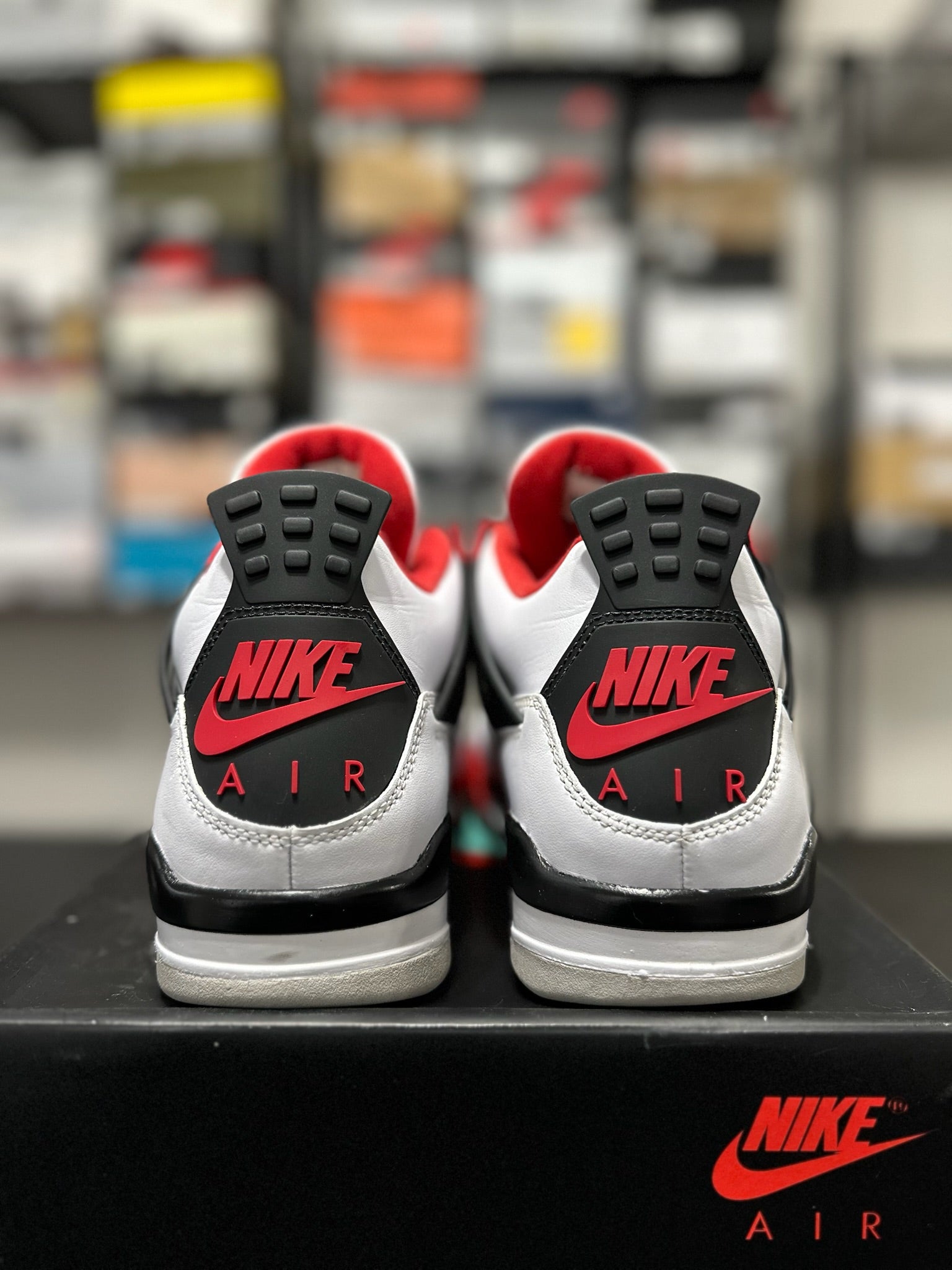 Size 10 - J4 Fire Red