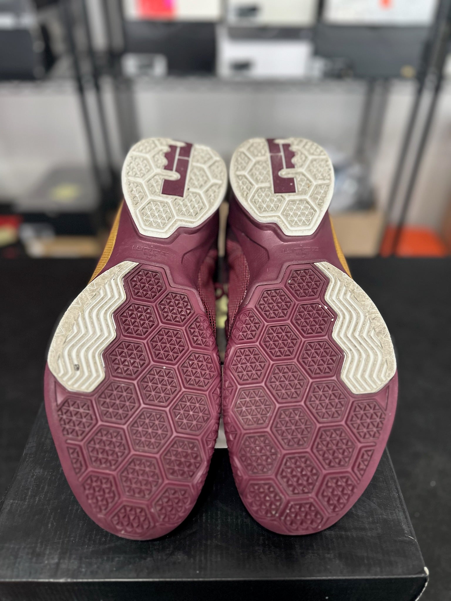 Size 14 - LeBron Soldier 9 Deep Garnet