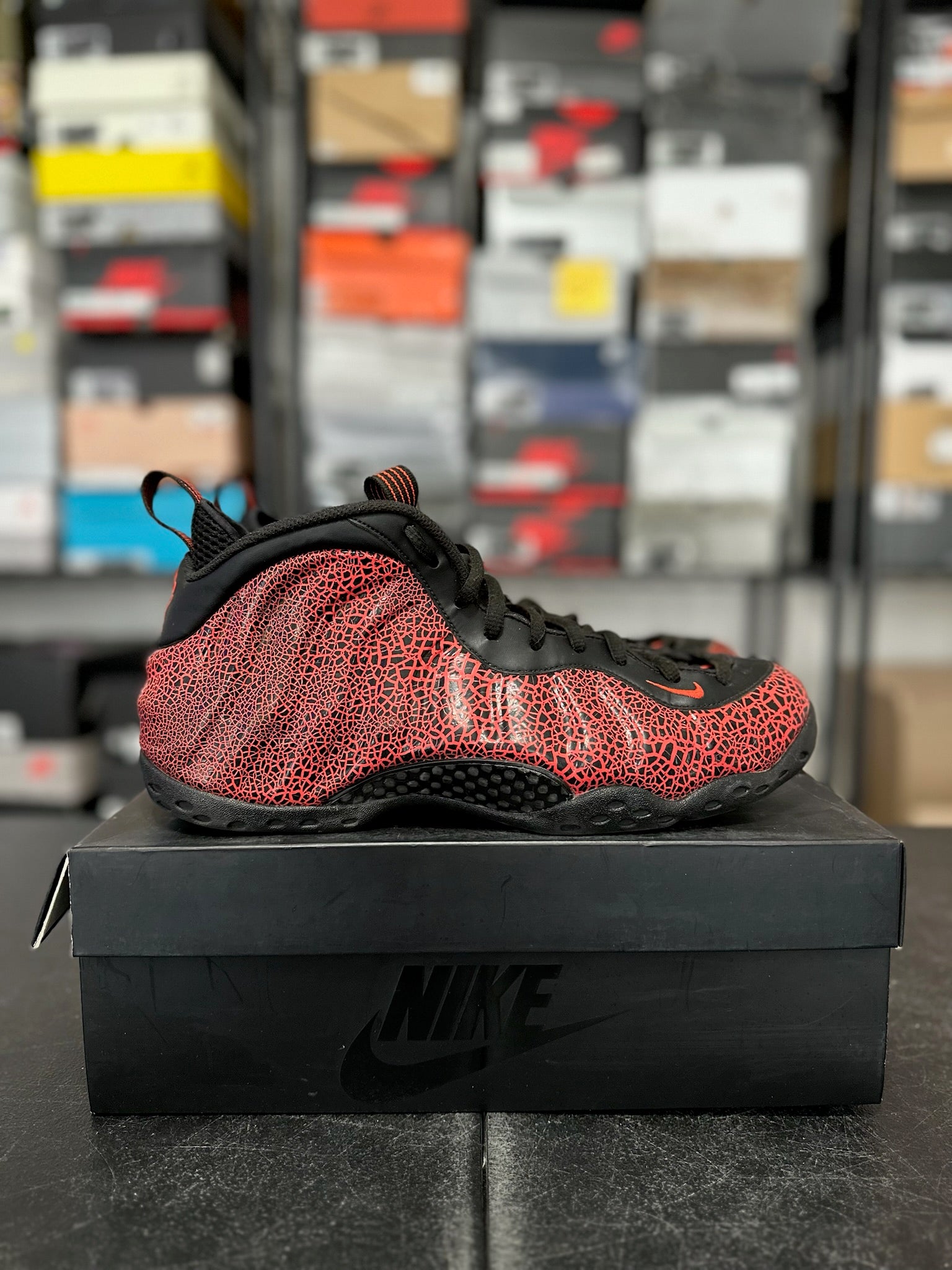 Size 11 - Foamposite 1 Cracked Lava