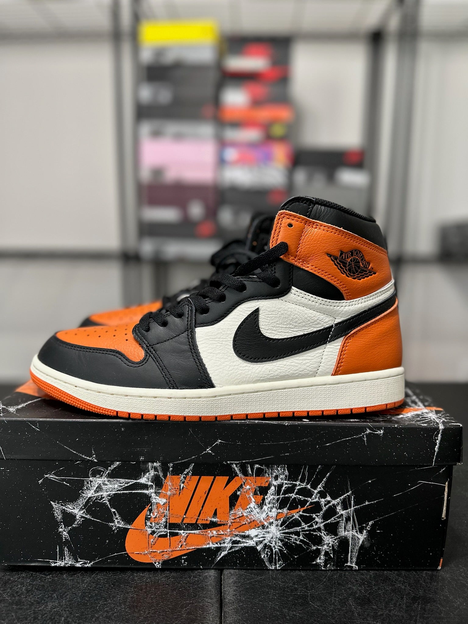 Size 13 - J1 High Shattered Backboard
