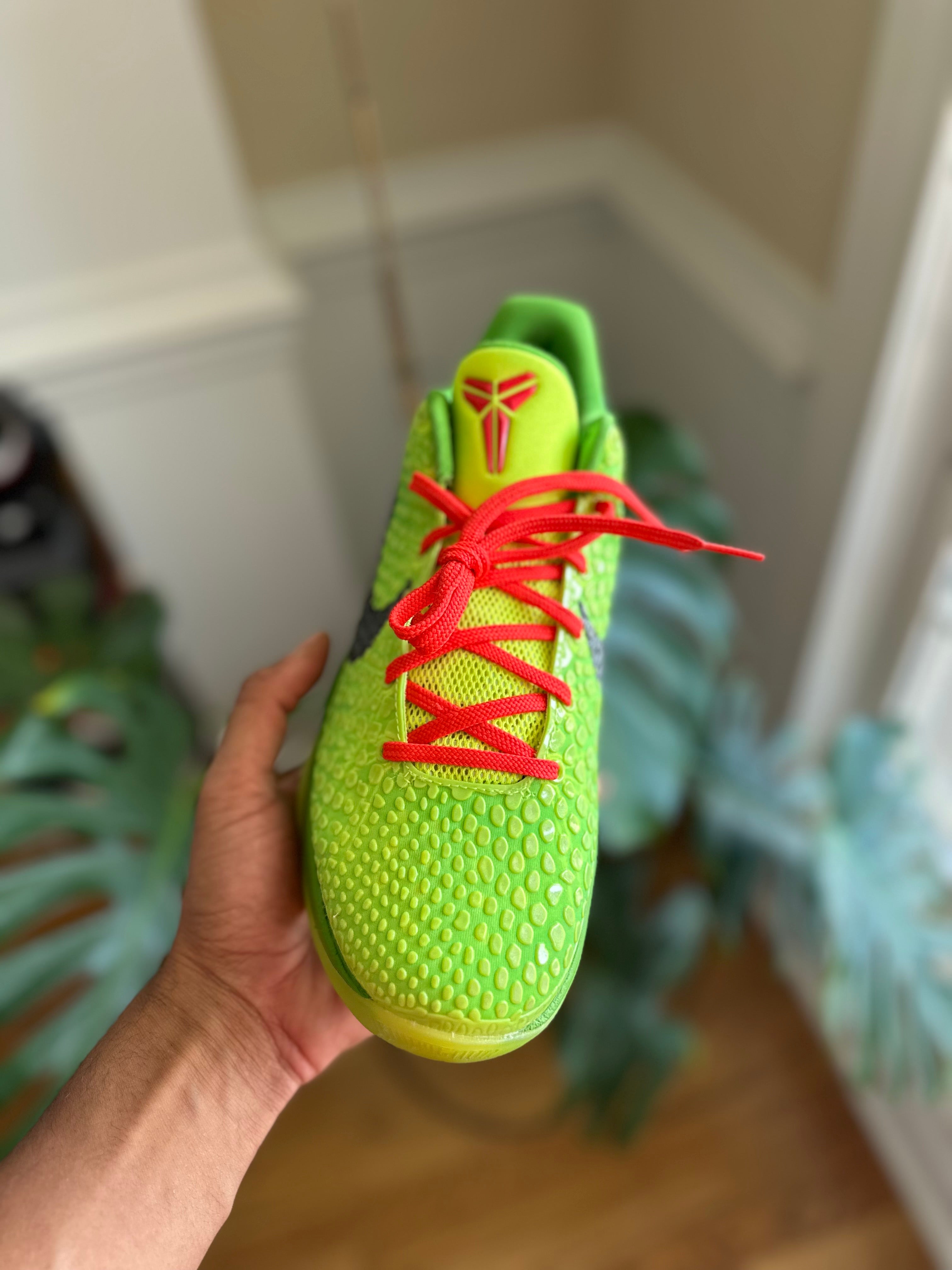 Size 8.5 - Kobe 6 protro grinch