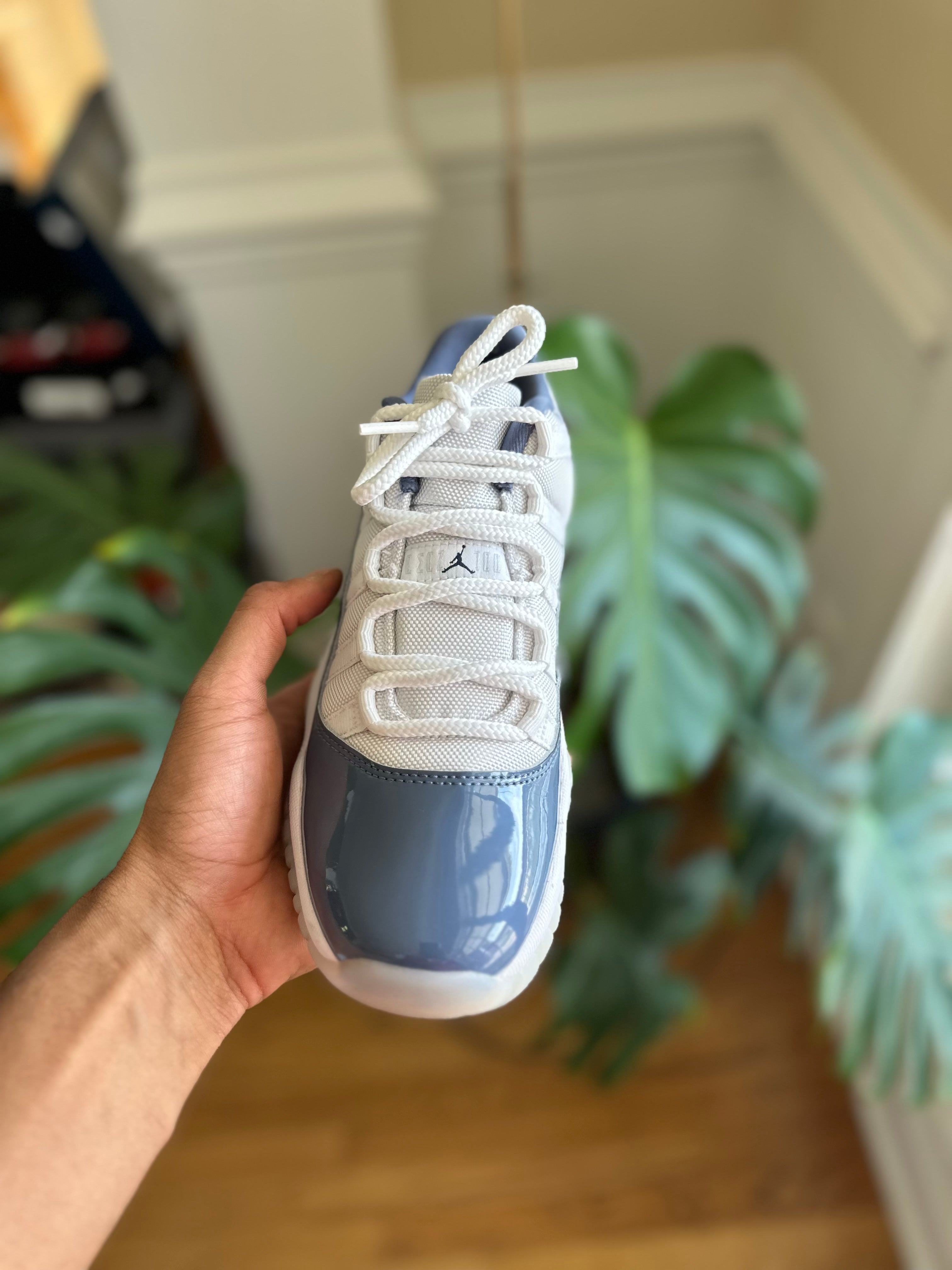 Size 7y - J11 low diffused blue