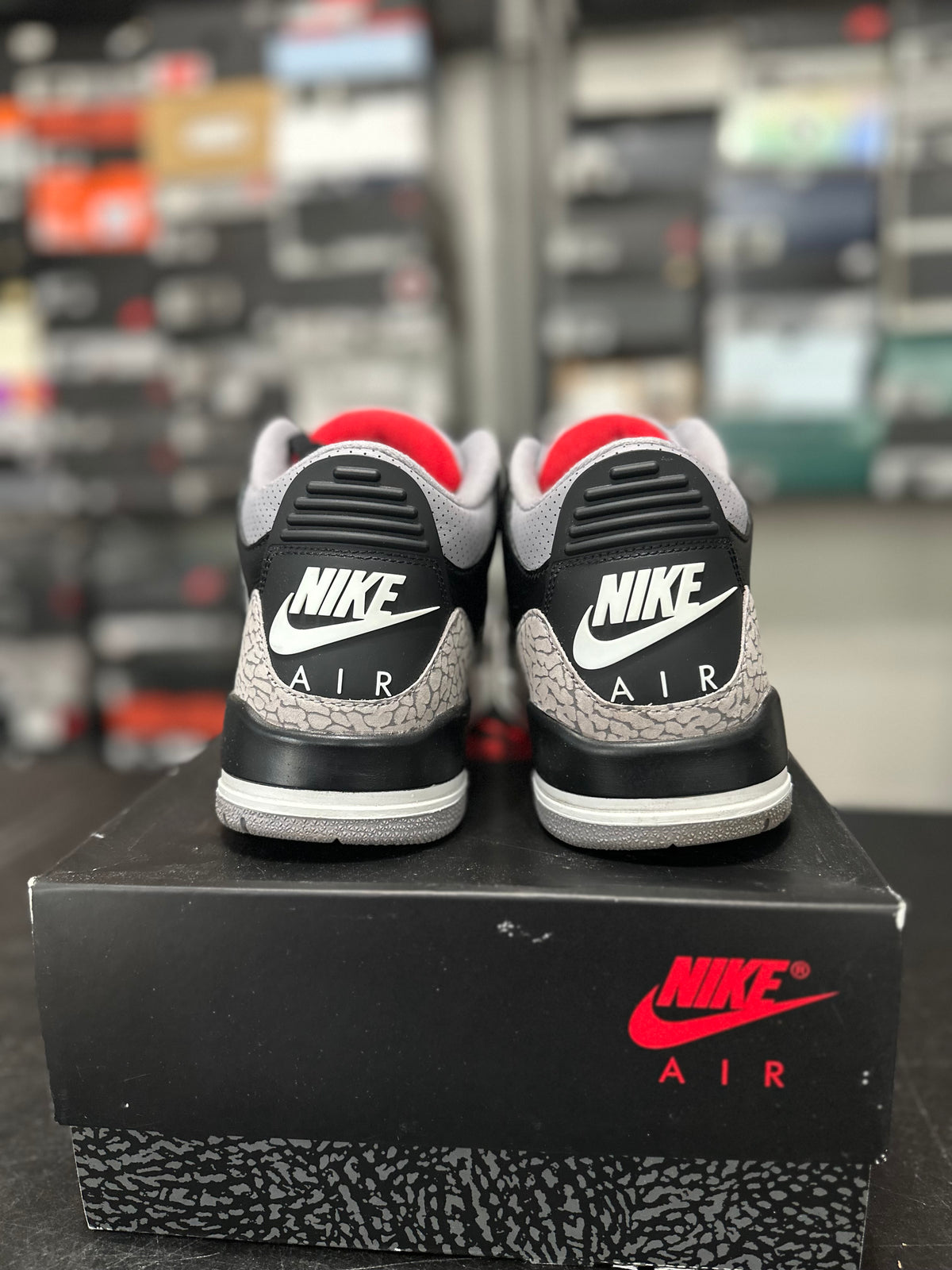 Size 9.5 - J3 black cement reimagined