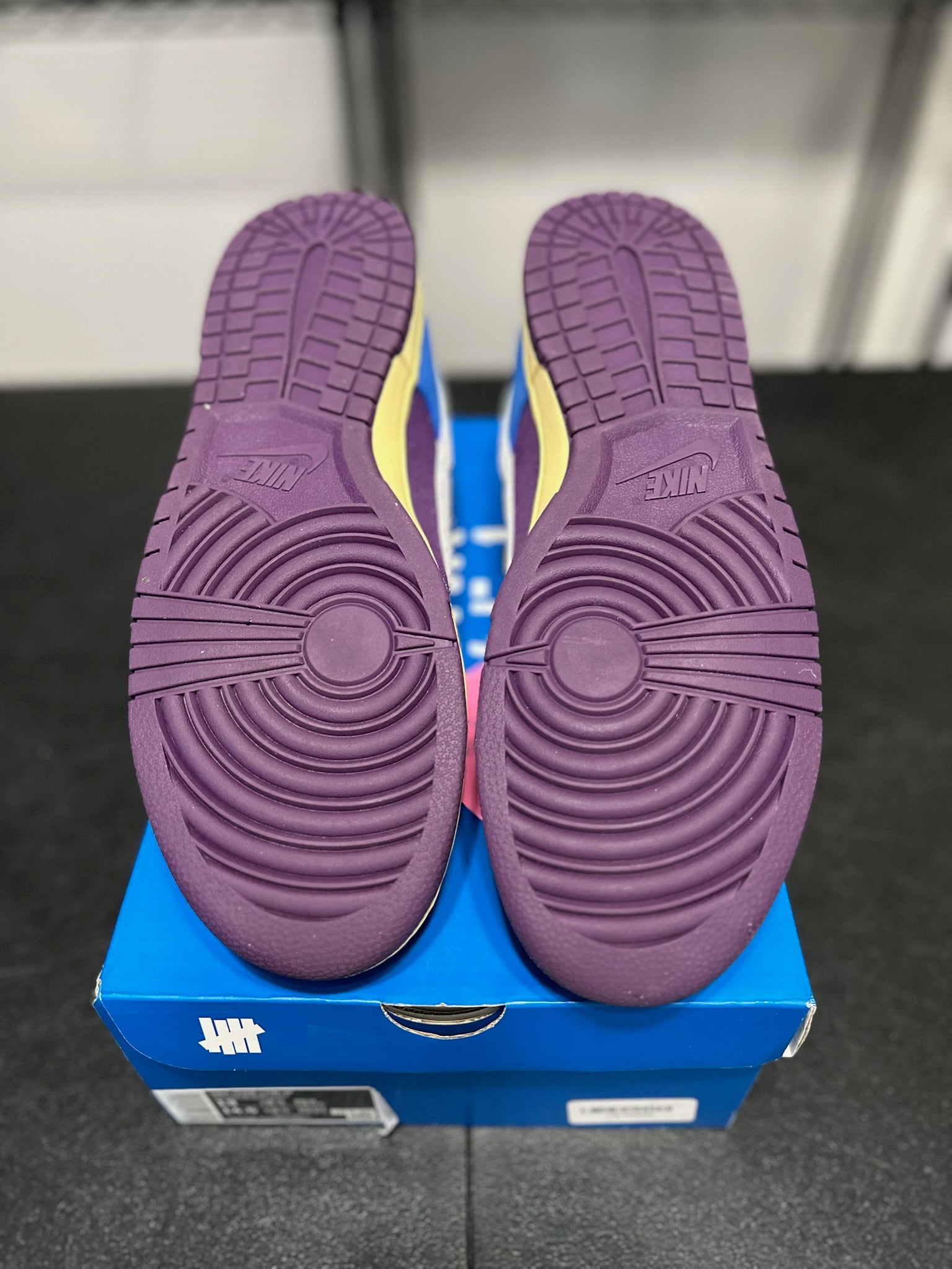Size 13 - Dunk Low Undefeated 5 on it Dunk vs. AF1