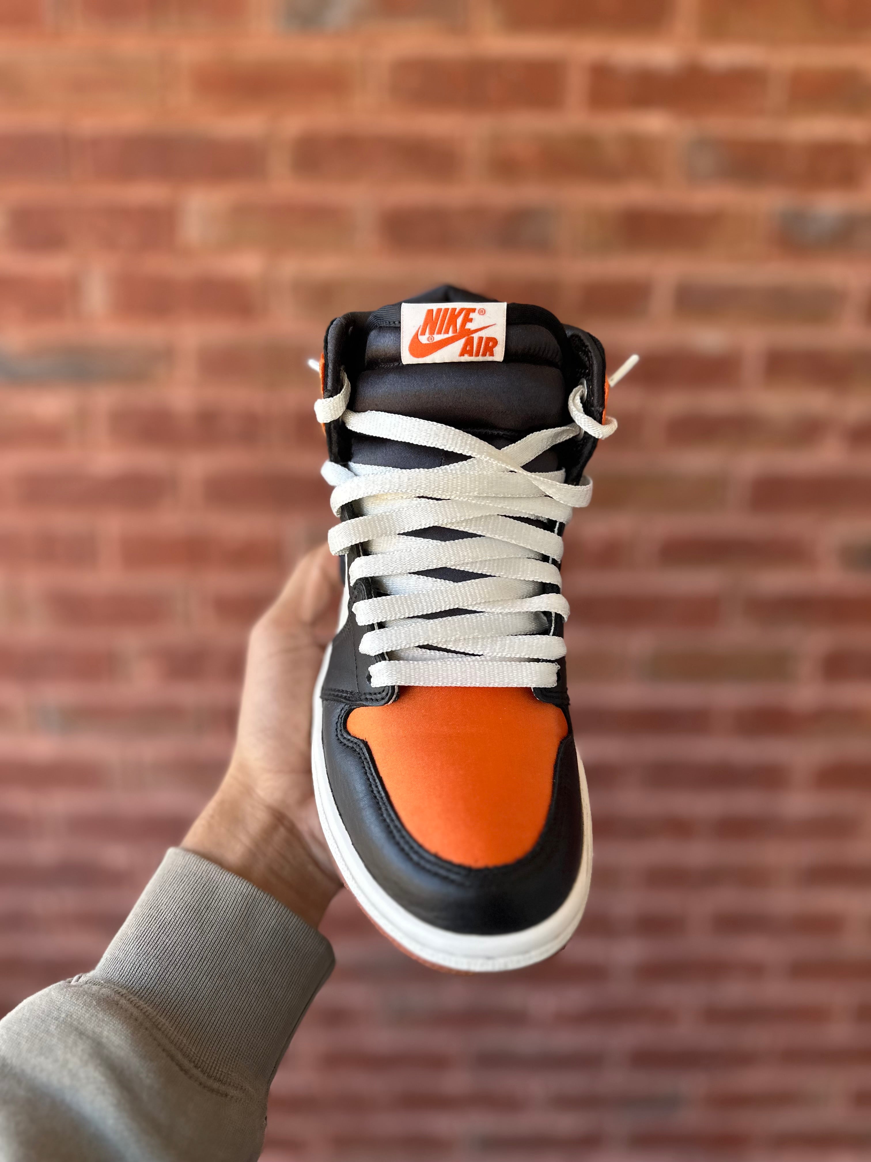 Size 6.5W - J1 satin shattered backboard