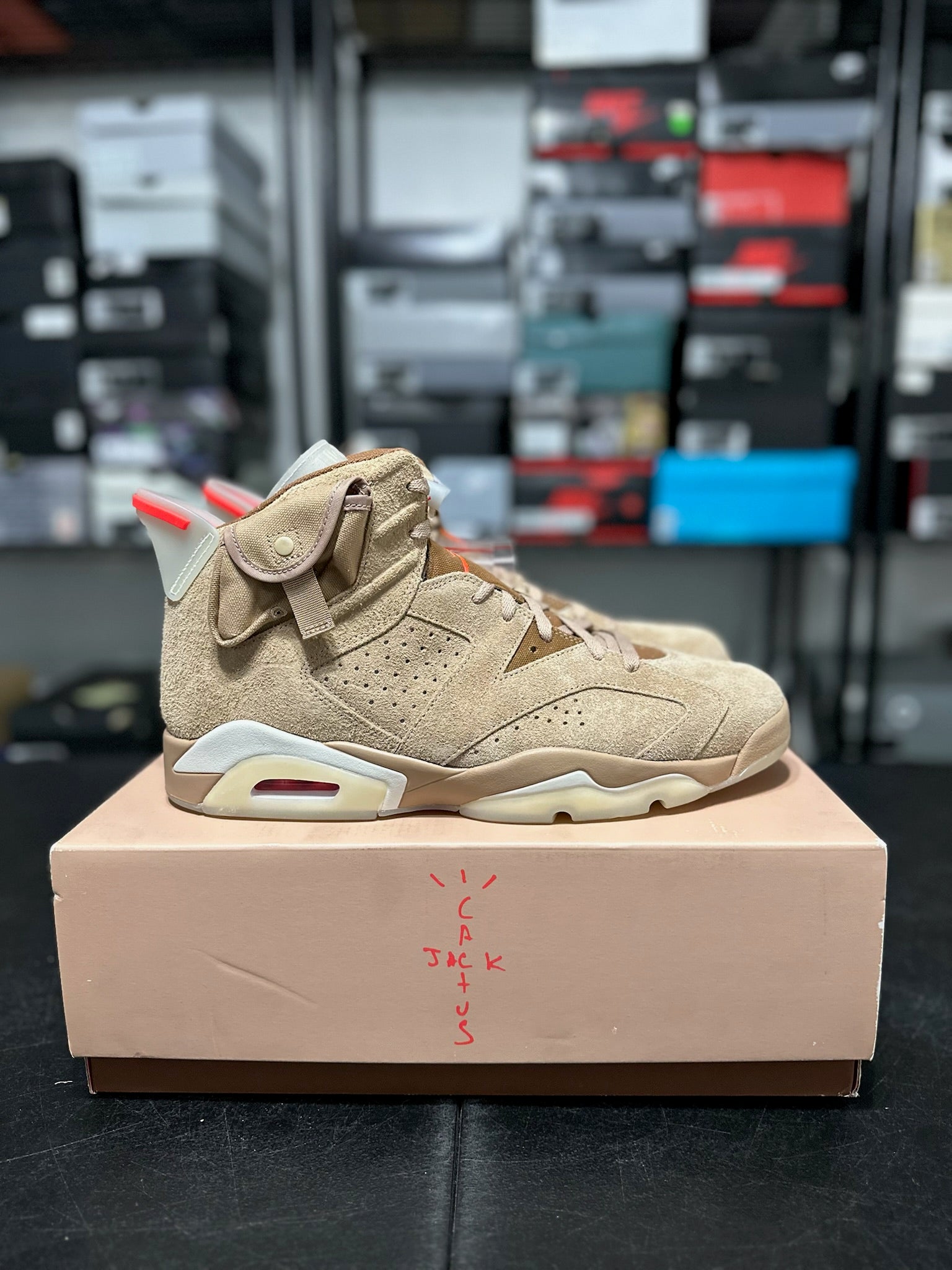 Size 13 - J6 Travis Scott British Khaki DS