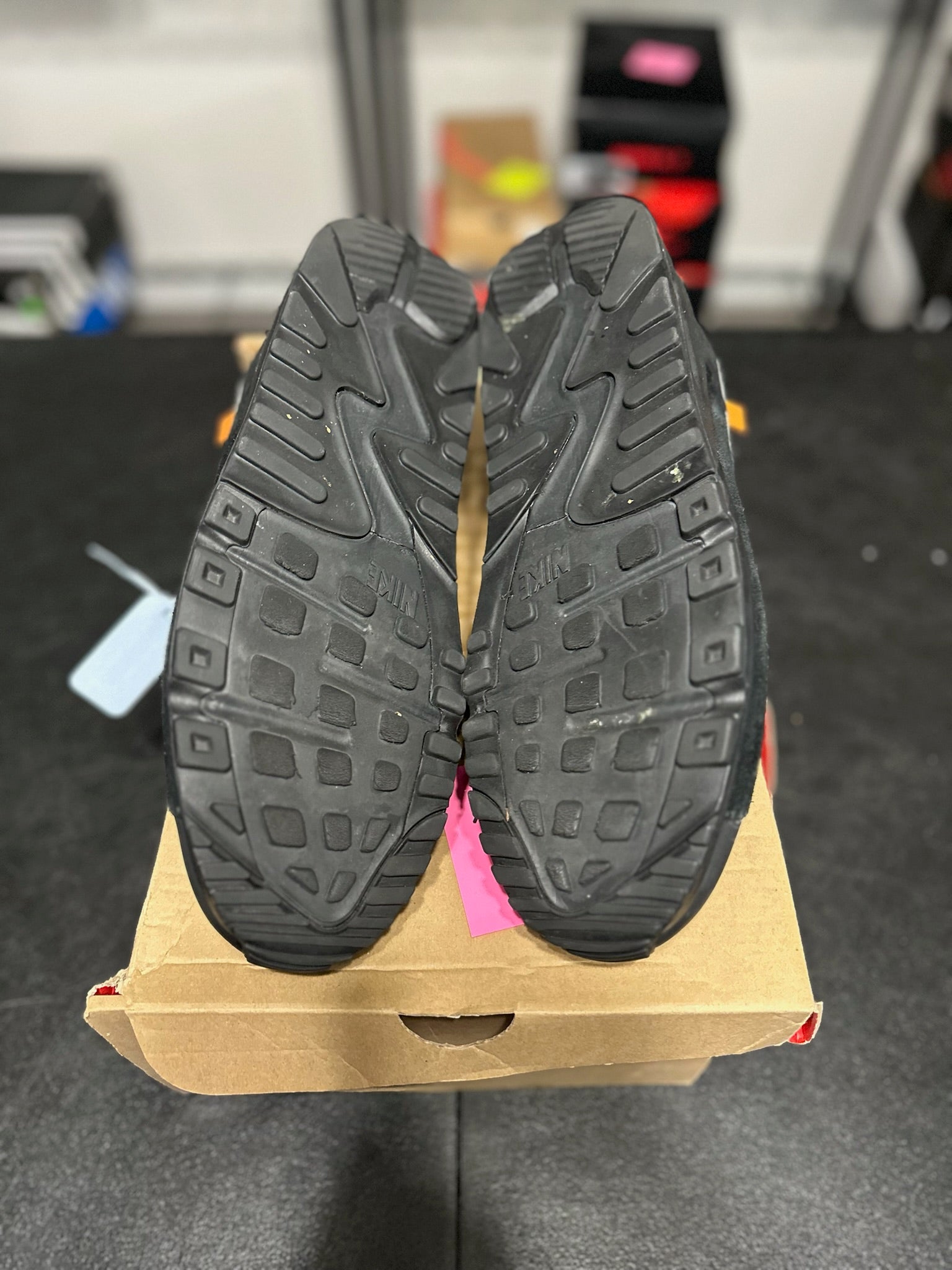 Size 13 - Air Max 90 Off White Black