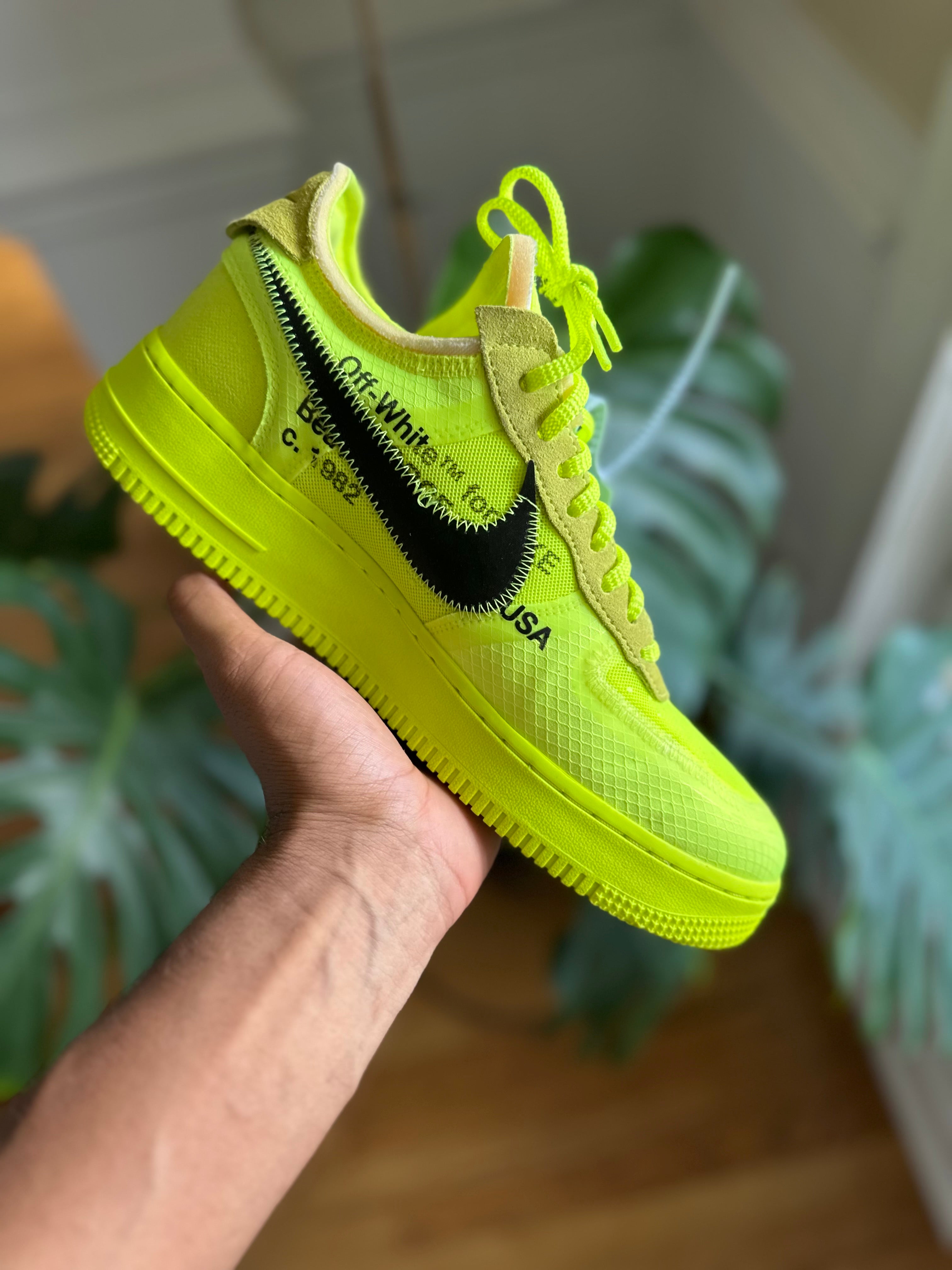 Size 9 - AF1 Off white Volt