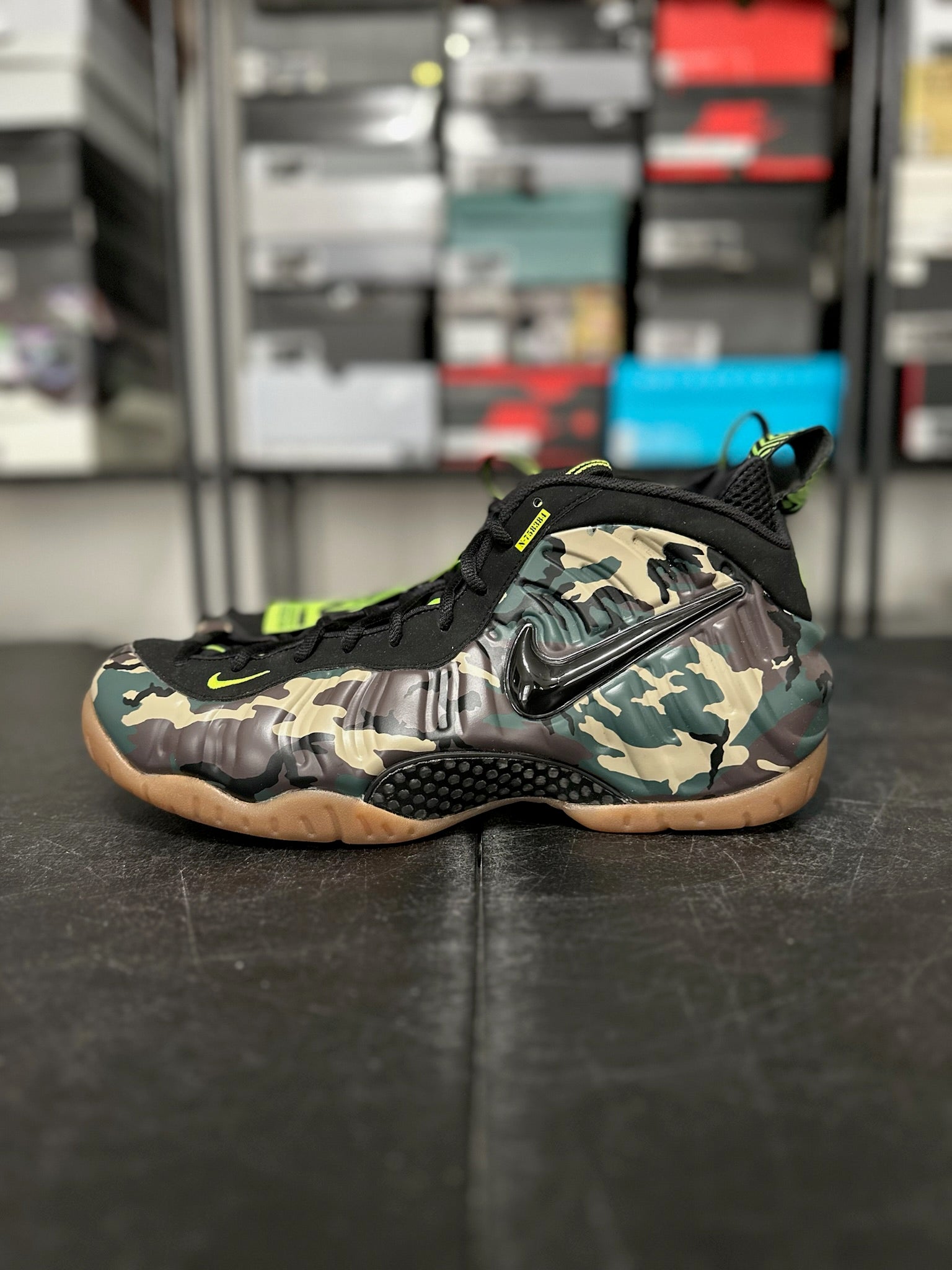Size 13 - Foamposite Pro Army Camo