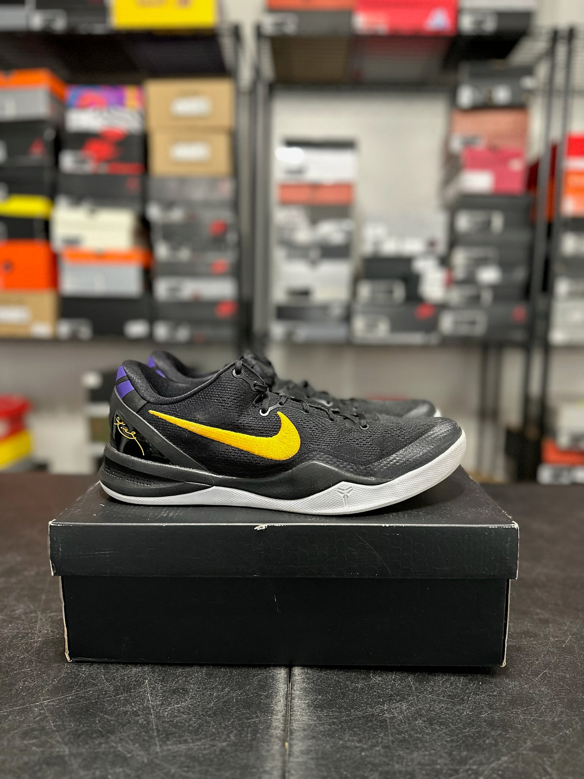 Size 13 - Kobe 8 Protro Lakers Away