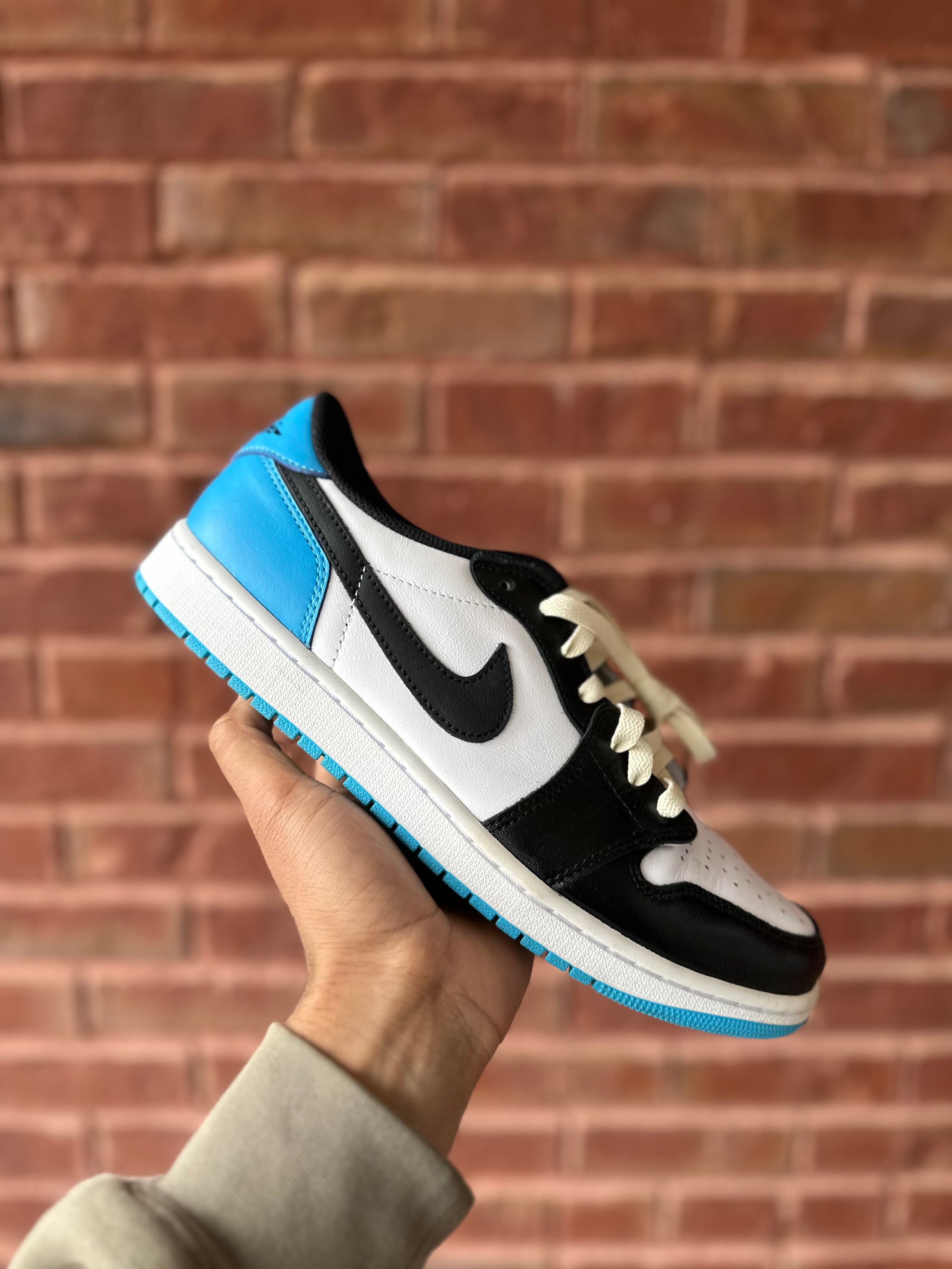 Size 11 - J1 Low powder blue