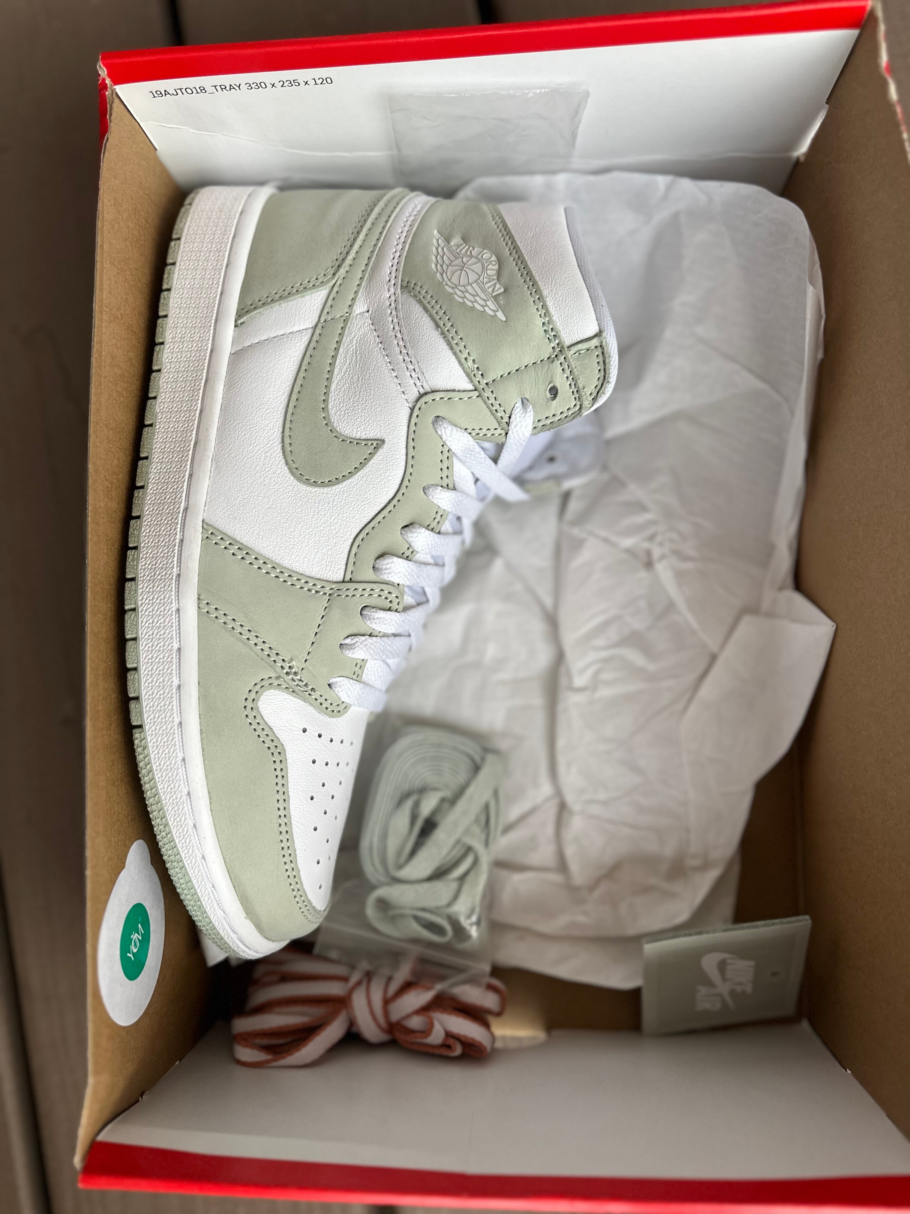 Size 9 - (10.5W) J1 seafoam