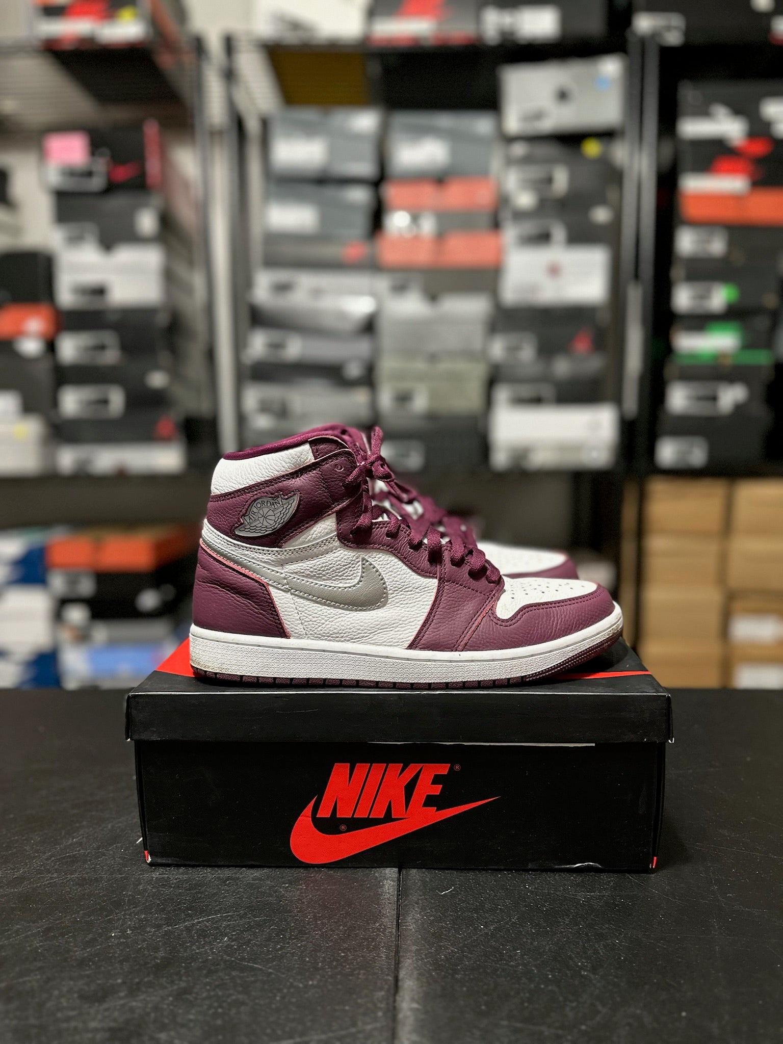 Size 9.5 - J1 High Bordeaux
