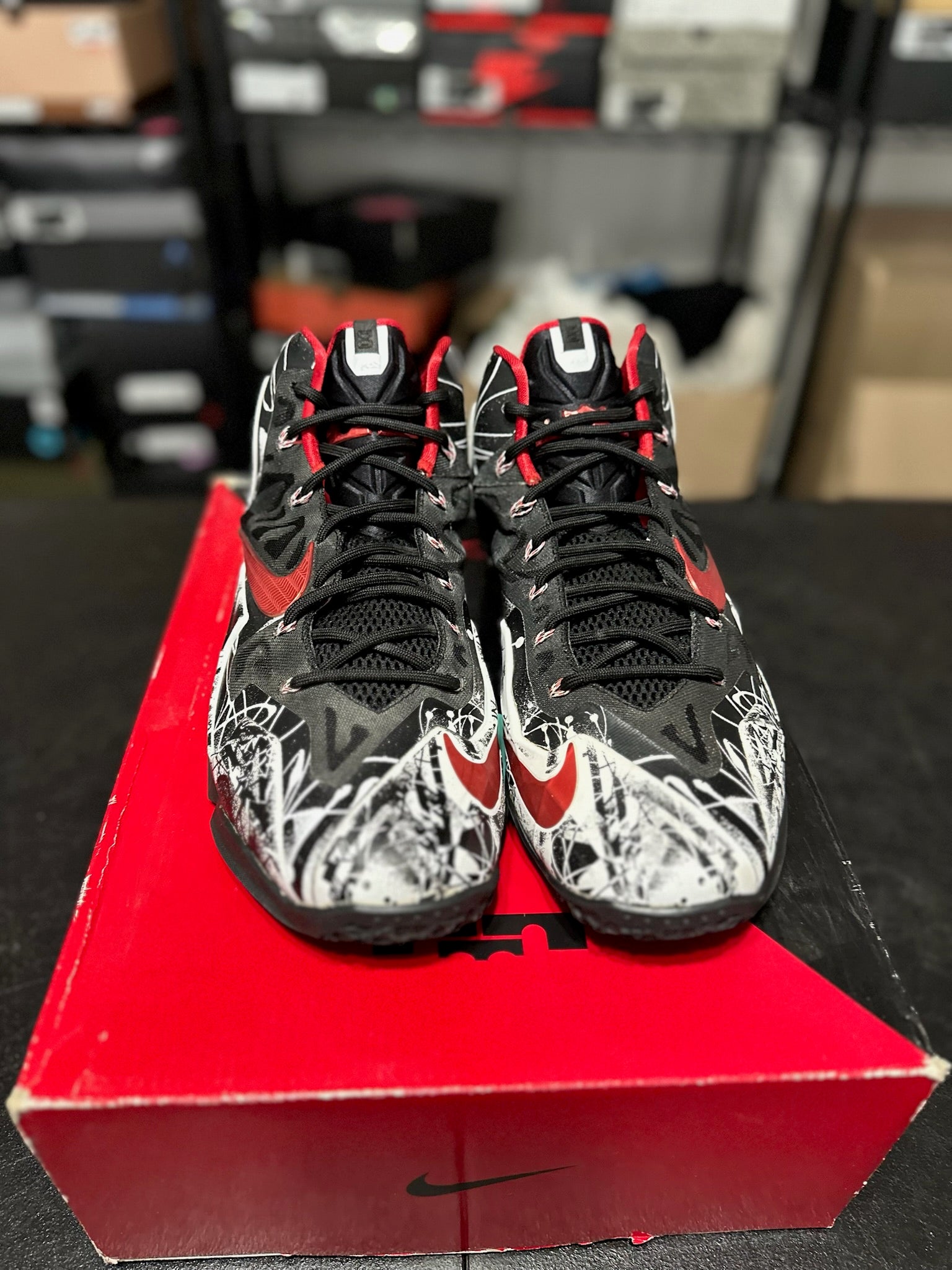 Size 11.5 - LeBron 11 Graffiti