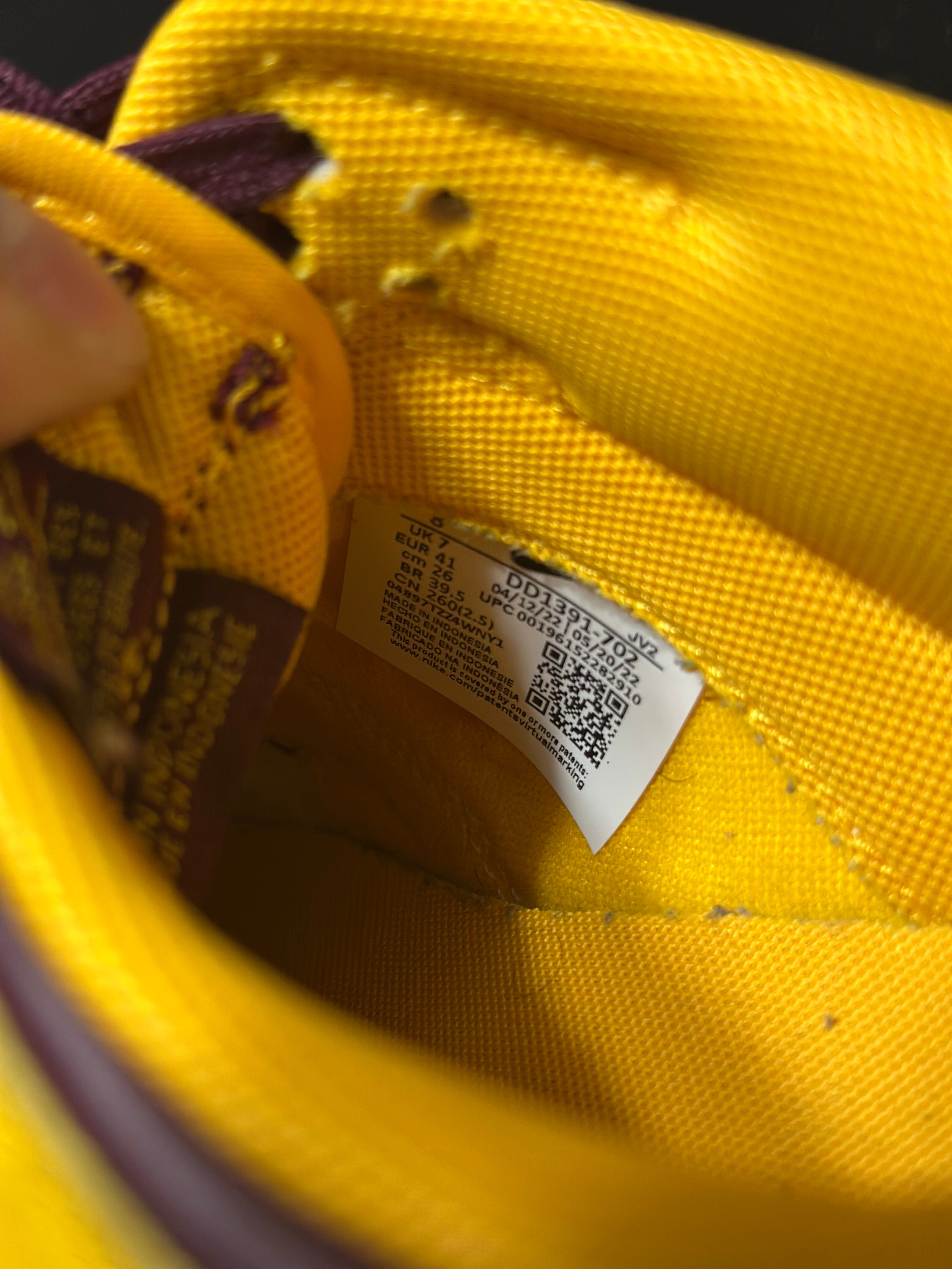 Size 8 - dunk low Arizona state